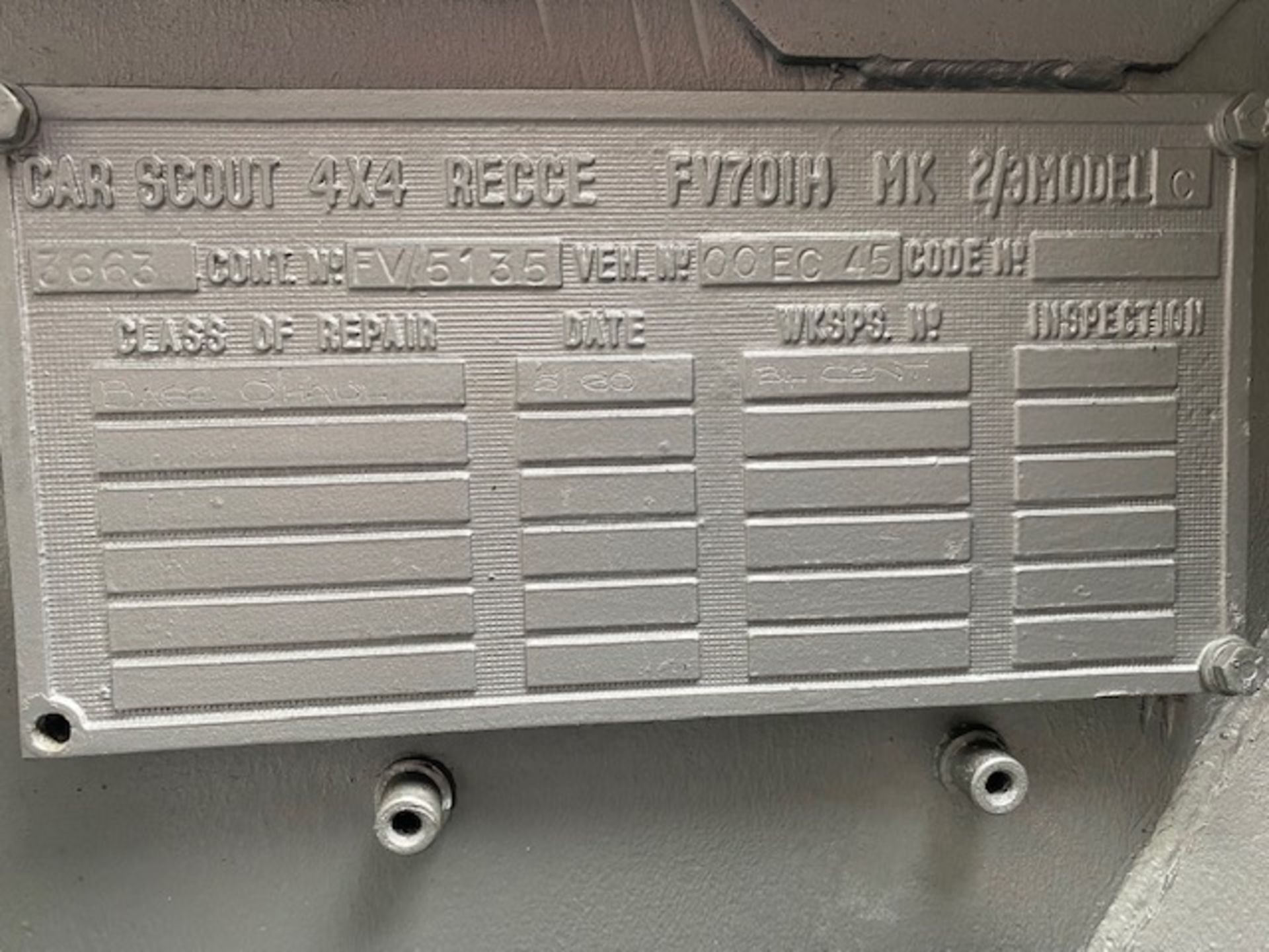 Daimler Ferret Scout Car Mk2/3 FV 701 From Storage - Image 30 of 48