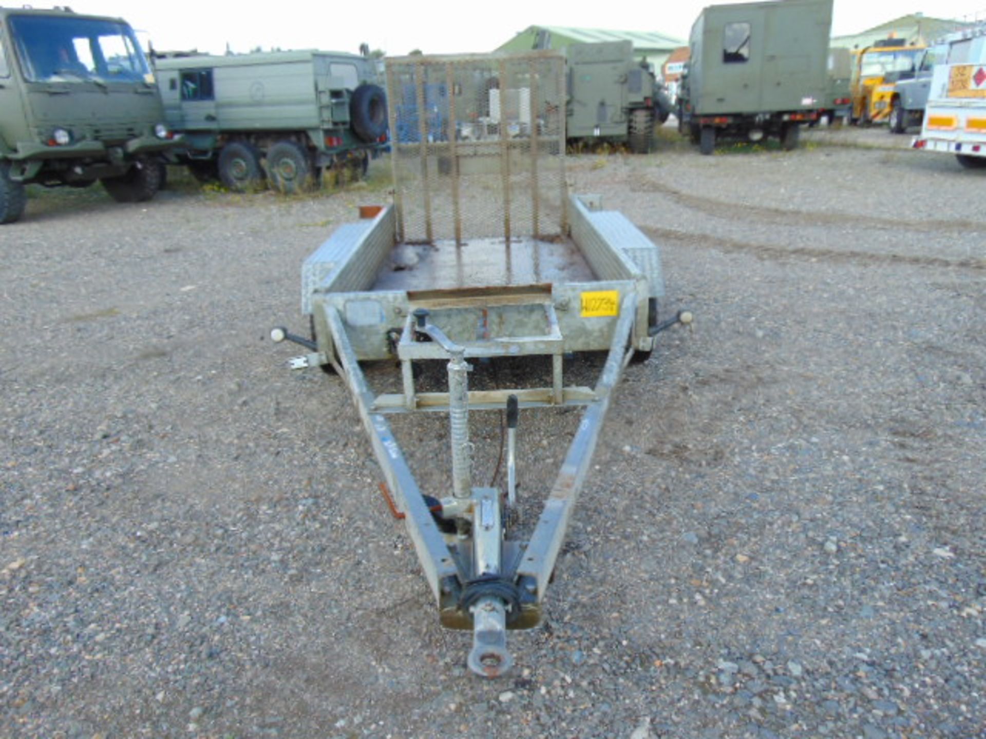 Indespension 2 Tonne Twin Axle Plant Trailer c/w Ramps - Image 2 of 13