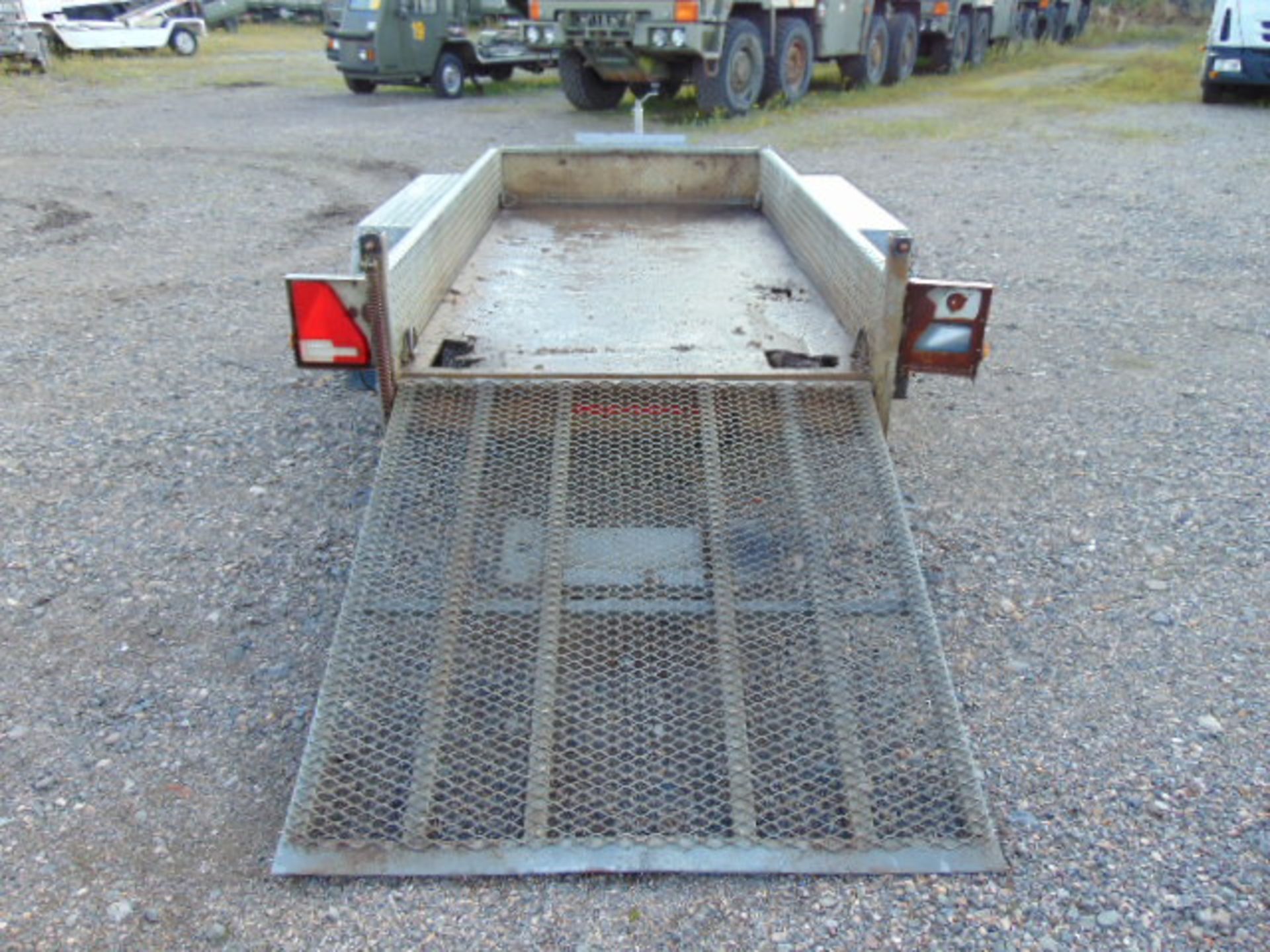 Indespension 2 Tonne Twin Axle Plant Trailer c/w Ramps - Image 10 of 13