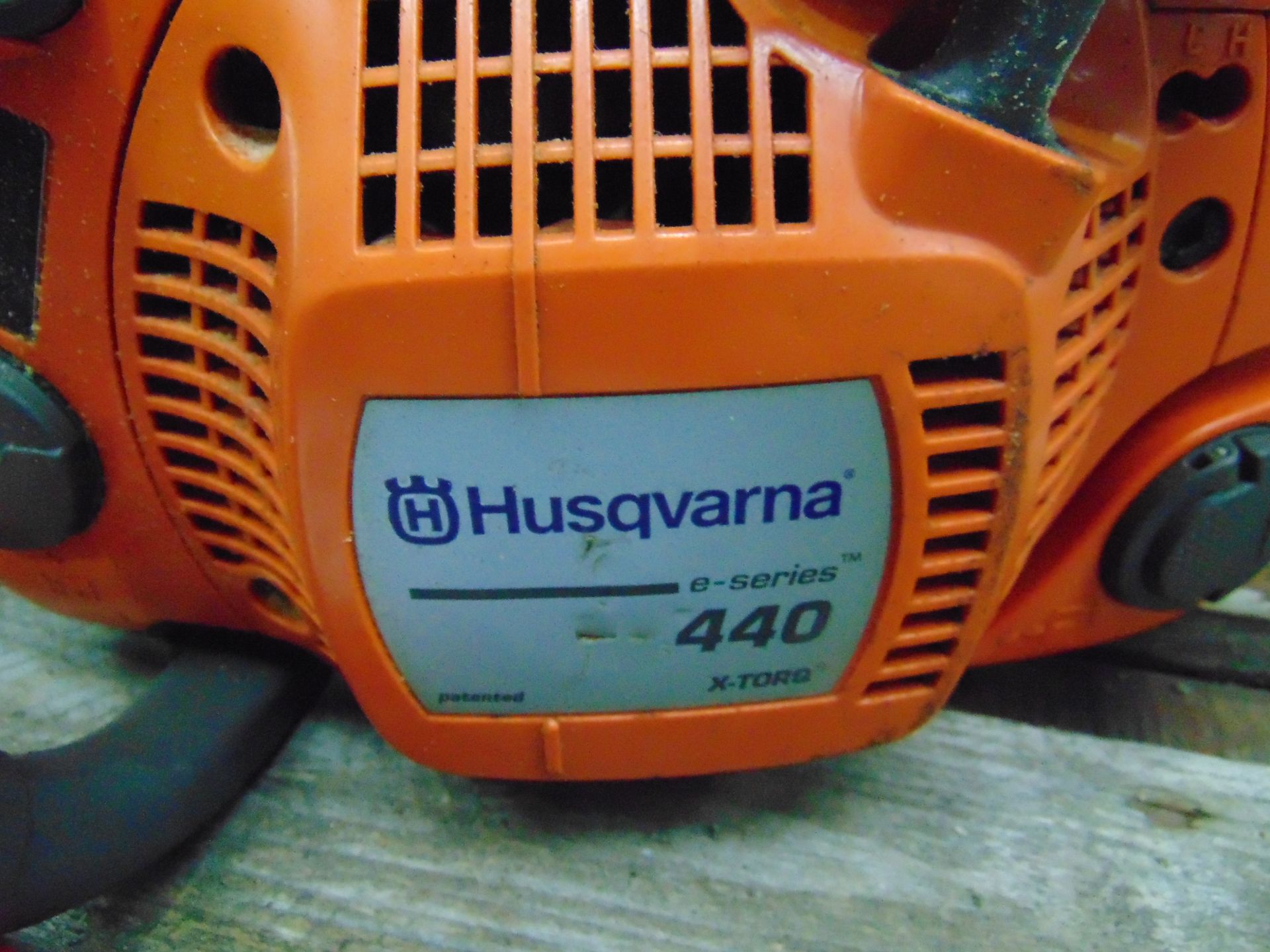 Husqvarna 440 Chainsaw C/W Protective Eqpt inc Trousers, Helmet, Gloves and Boots - Image 3 of 7