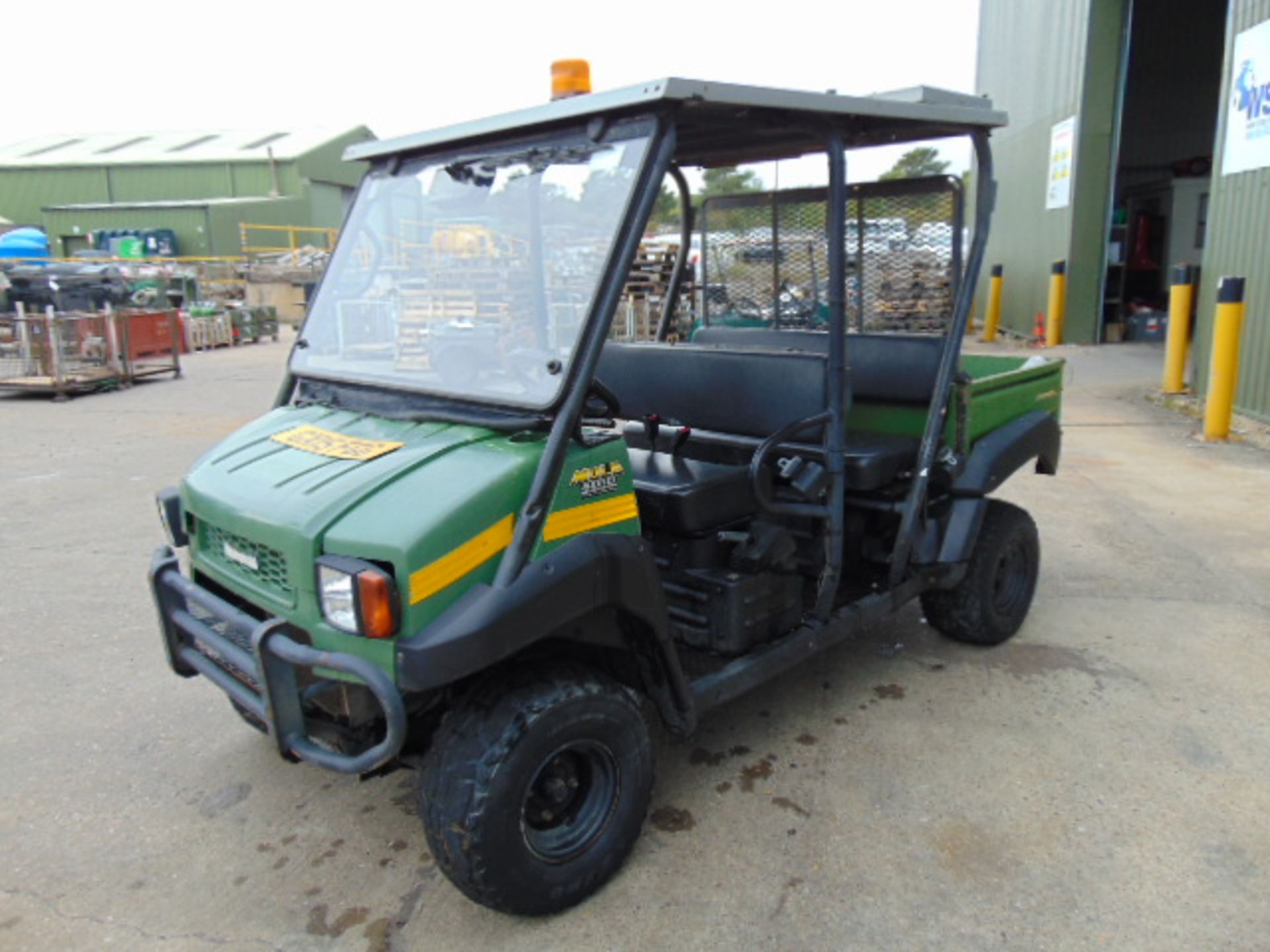 2015 Kawasaki Mule 4010 4x4 Diesel Utility Vehicle ATV ONLY 1,228 HOURS! - Image 3 of 17