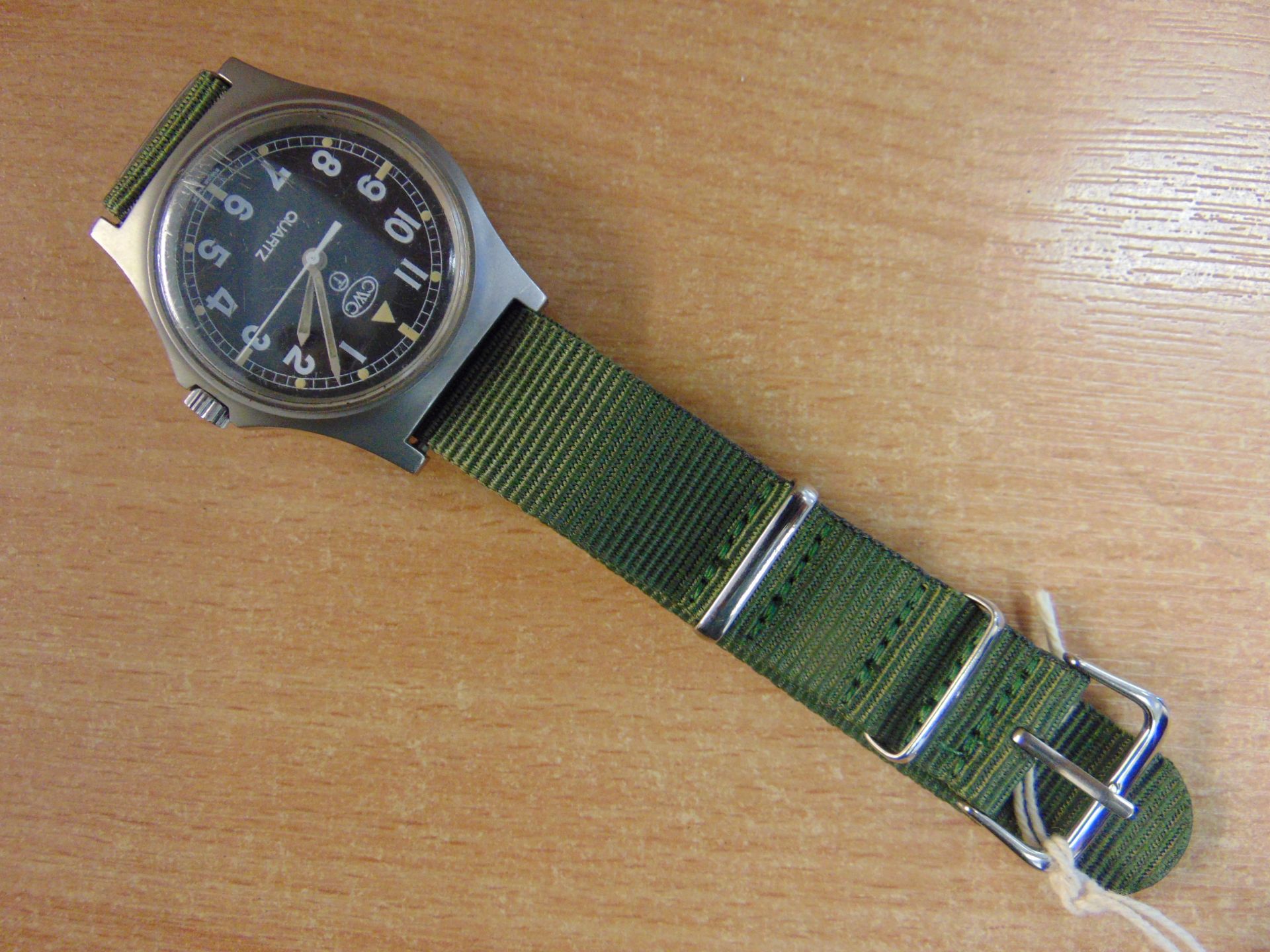 CWC W10 BRITISH ARMY SERVICE WATCH NATO MARKED DATED 1998