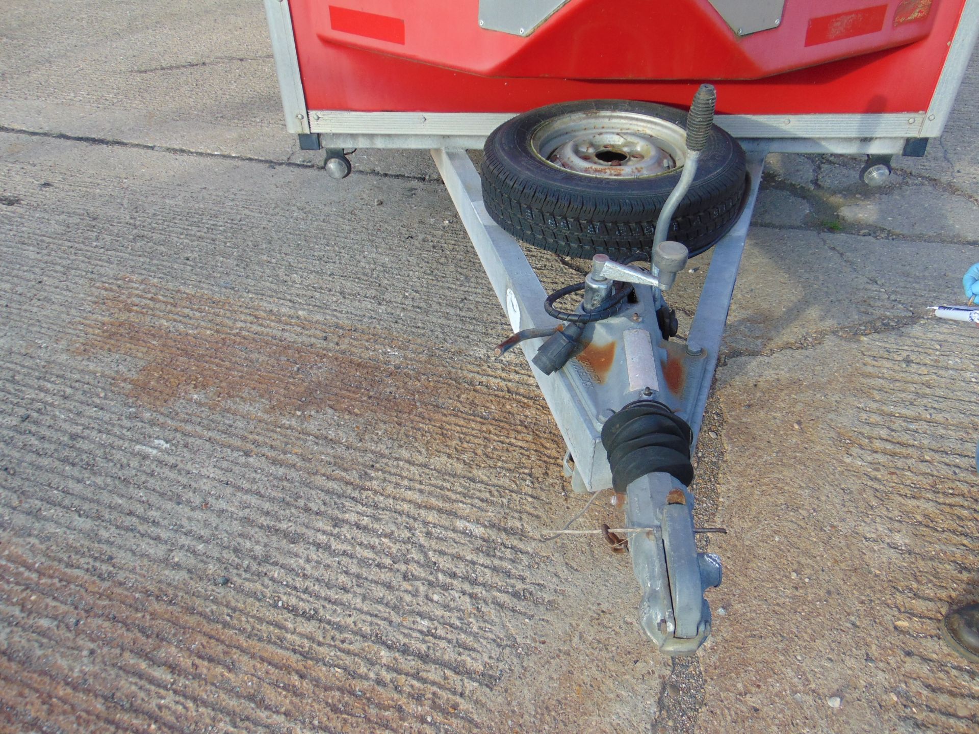 From UK Fire & Rescue Bingham 2 axle Show Trailer c/w spare wheel etc - Image 13 of 13