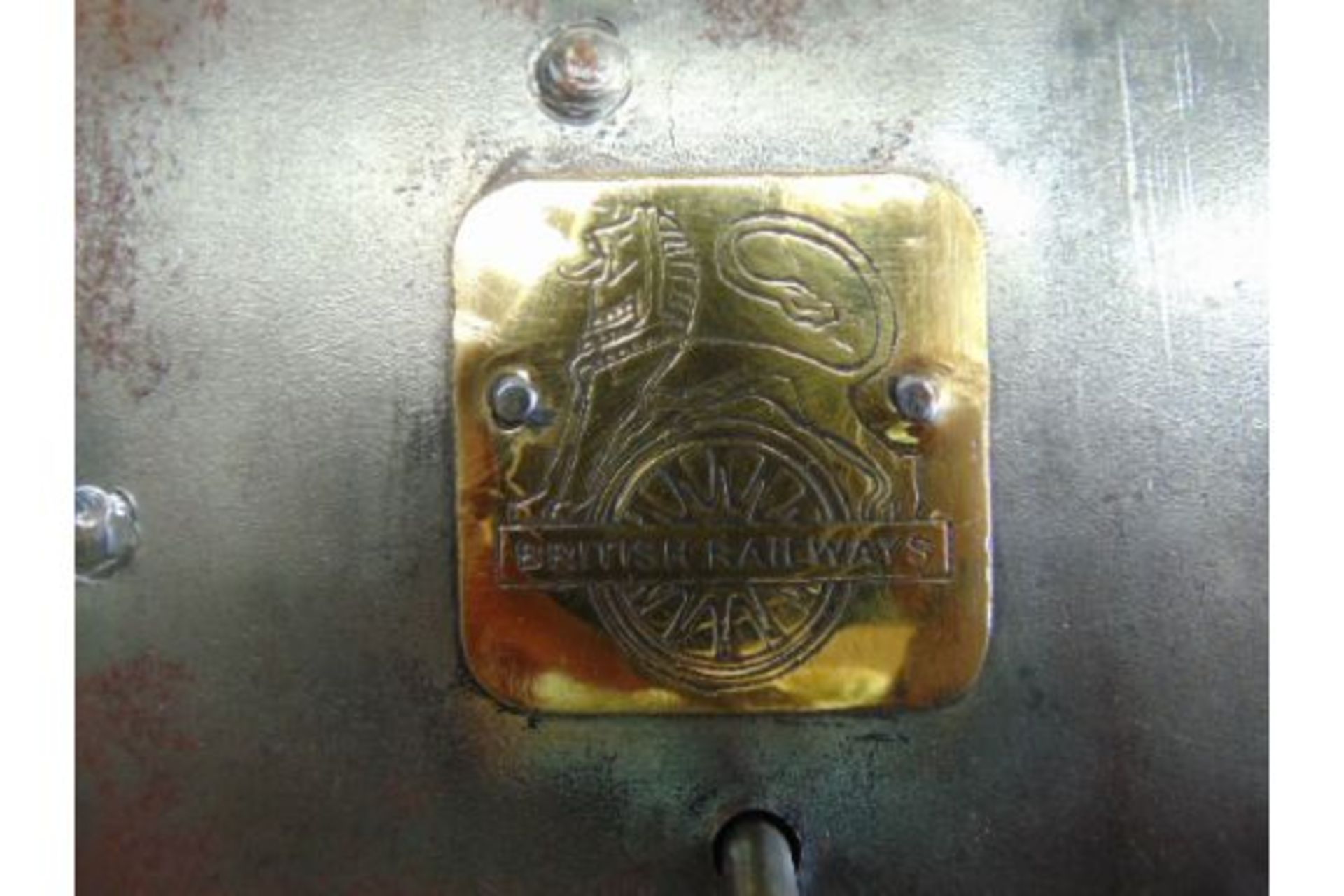 :BIG BRITISH RAILWAYS PADLOCK C/W 2X KEYS - Image 3 of 5