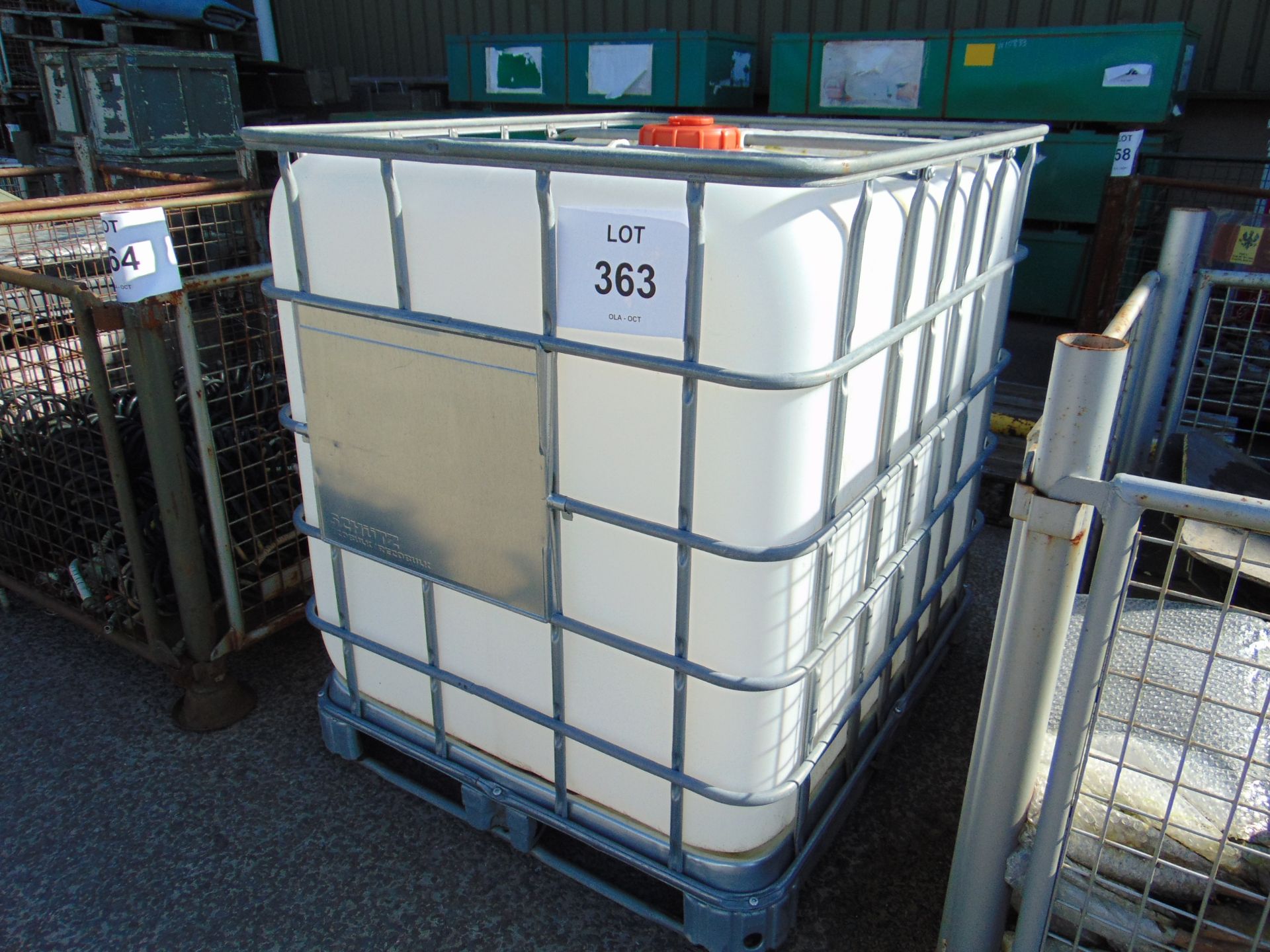 CLEAN UNUSED IBC CONTAINER