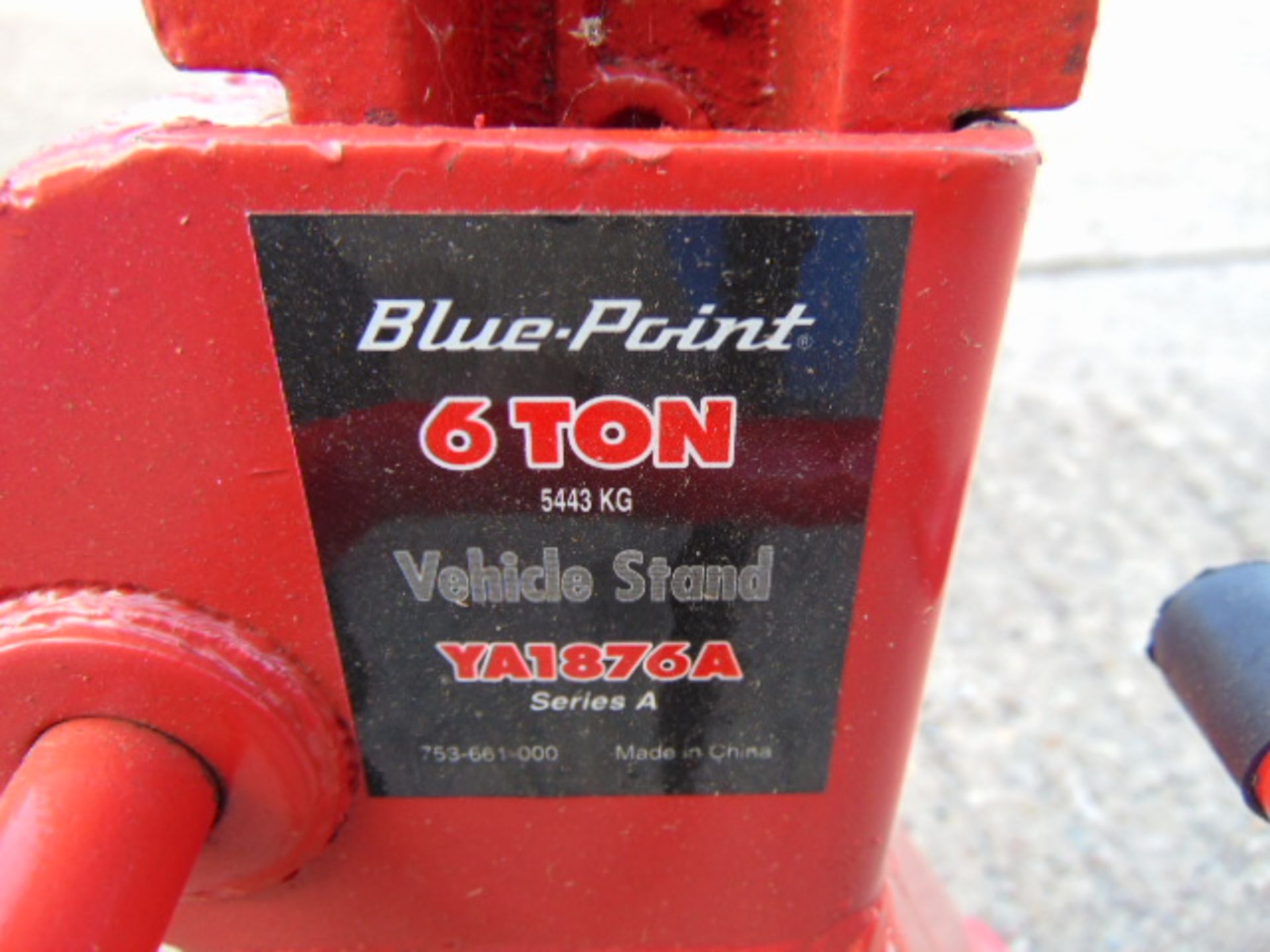 Unissued Blue Point 6 Ton Axle / Vehicle Stand - Image 6 of 6