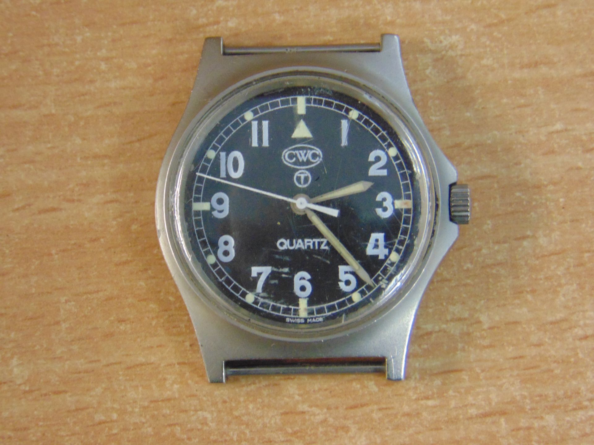 CWC W10 BRITISH ARMY SERVICE WATCH NATO MARKED DATED 1991 ** GULF WAR** - Image 2 of 5