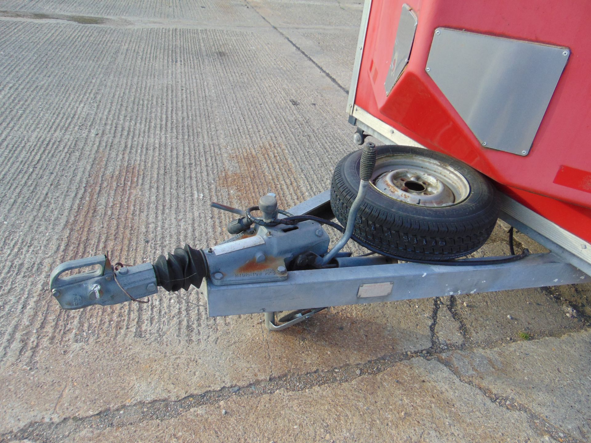 From UK Fire & Rescue Bingham 2 axle Show Trailer c/w spare wheel etc - Image 5 of 13