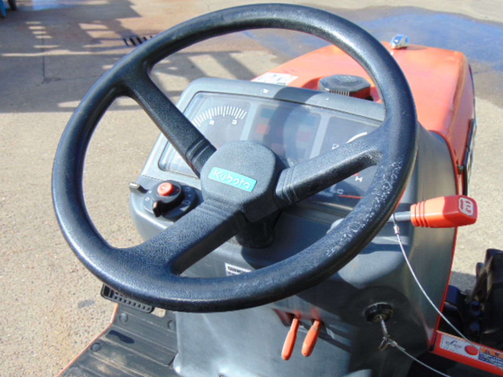 Kubota B72 4WD Compact Tractor c/w Power Steering & Rotavator ONLY 1,116 HOURS! - Image 11 of 19