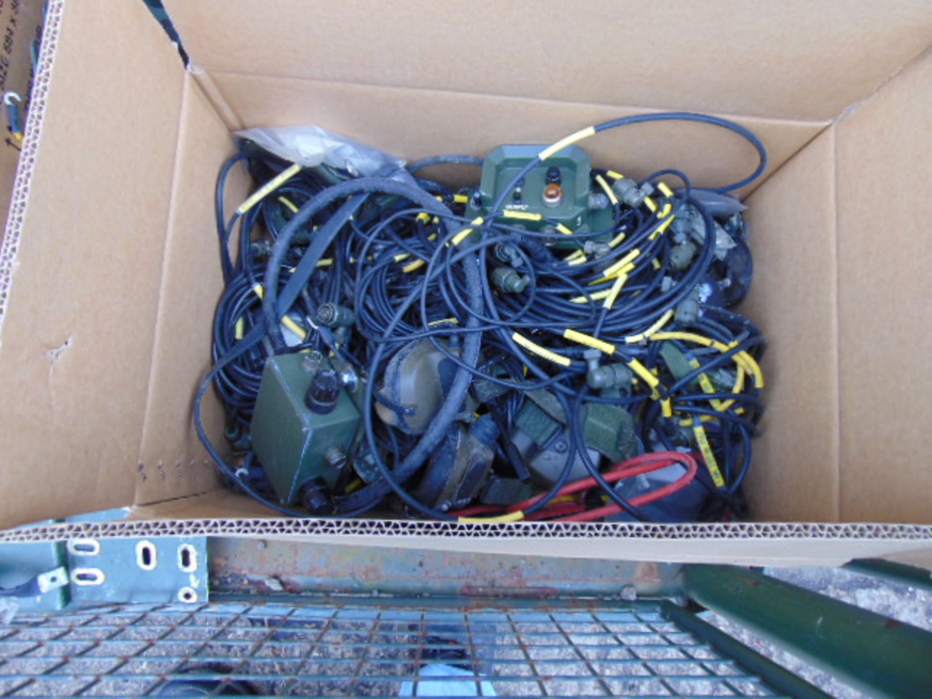 1 x Stillage of Clansman Radio equipment inc Fitting Kits, cables etc - Image 2 of 4