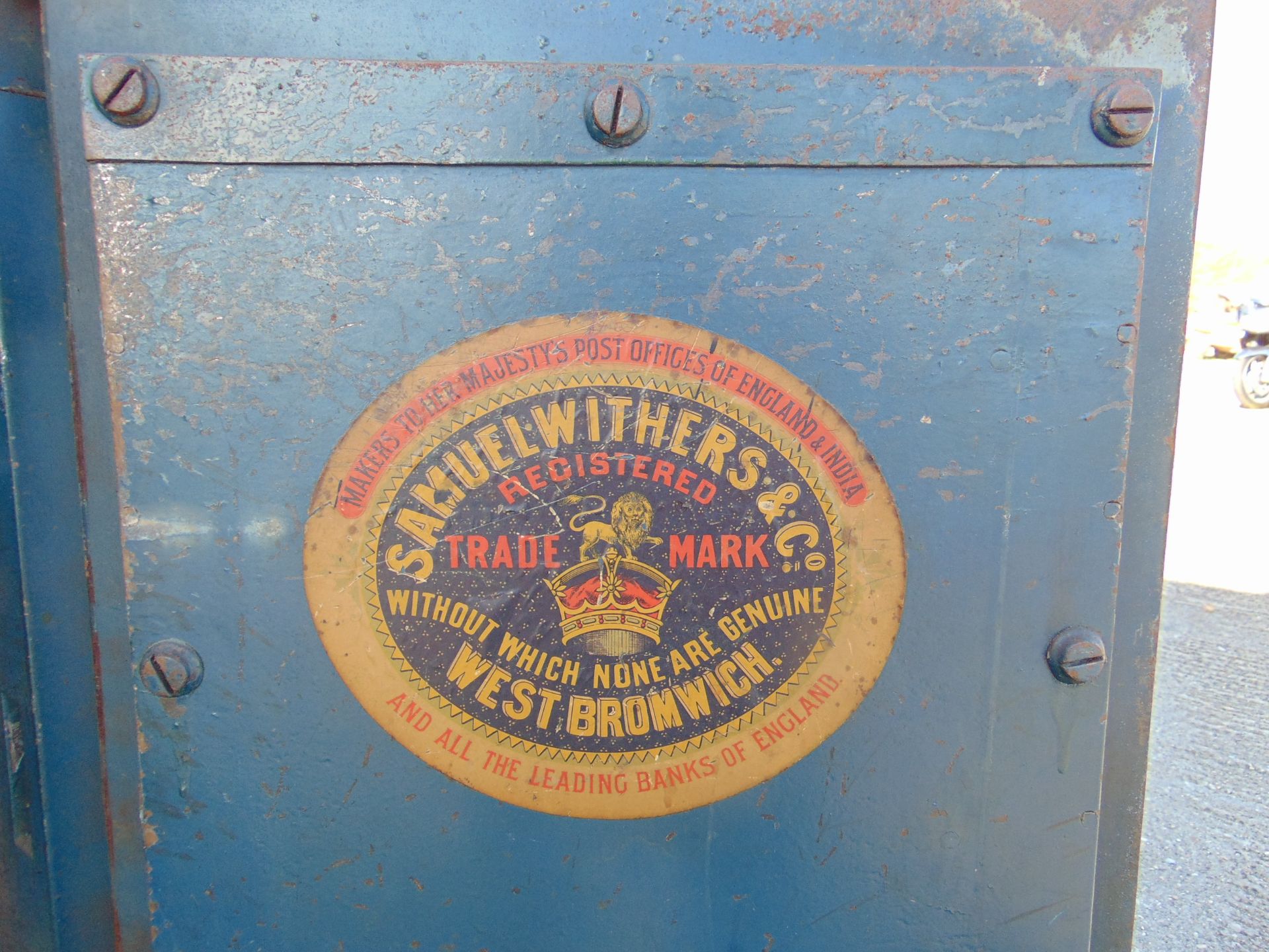 Vintage S.Withers & Co Safe as shown - Image 6 of 12