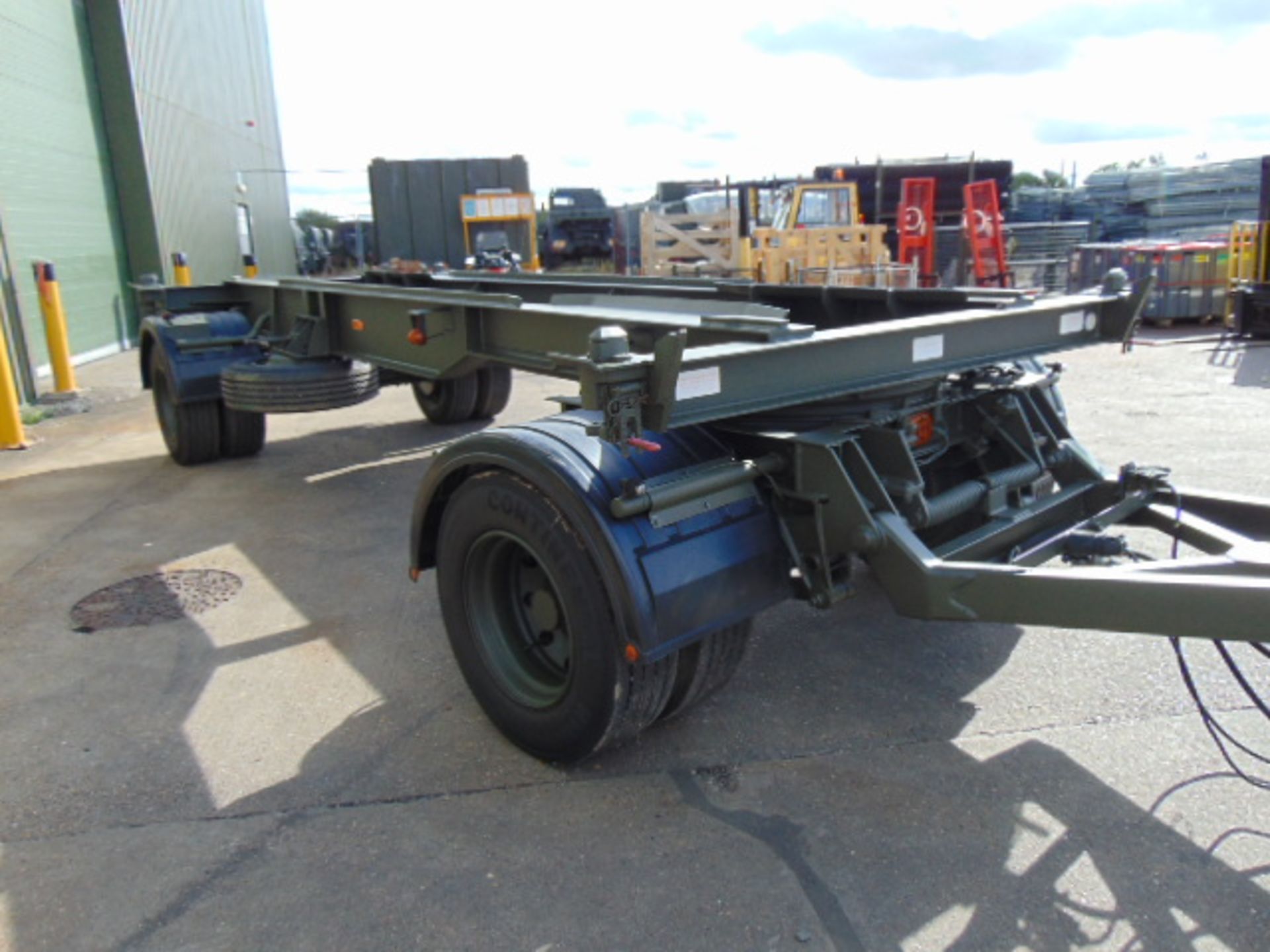 King DB20 2 axle drawbar skeletal trailer - Image 7 of 31