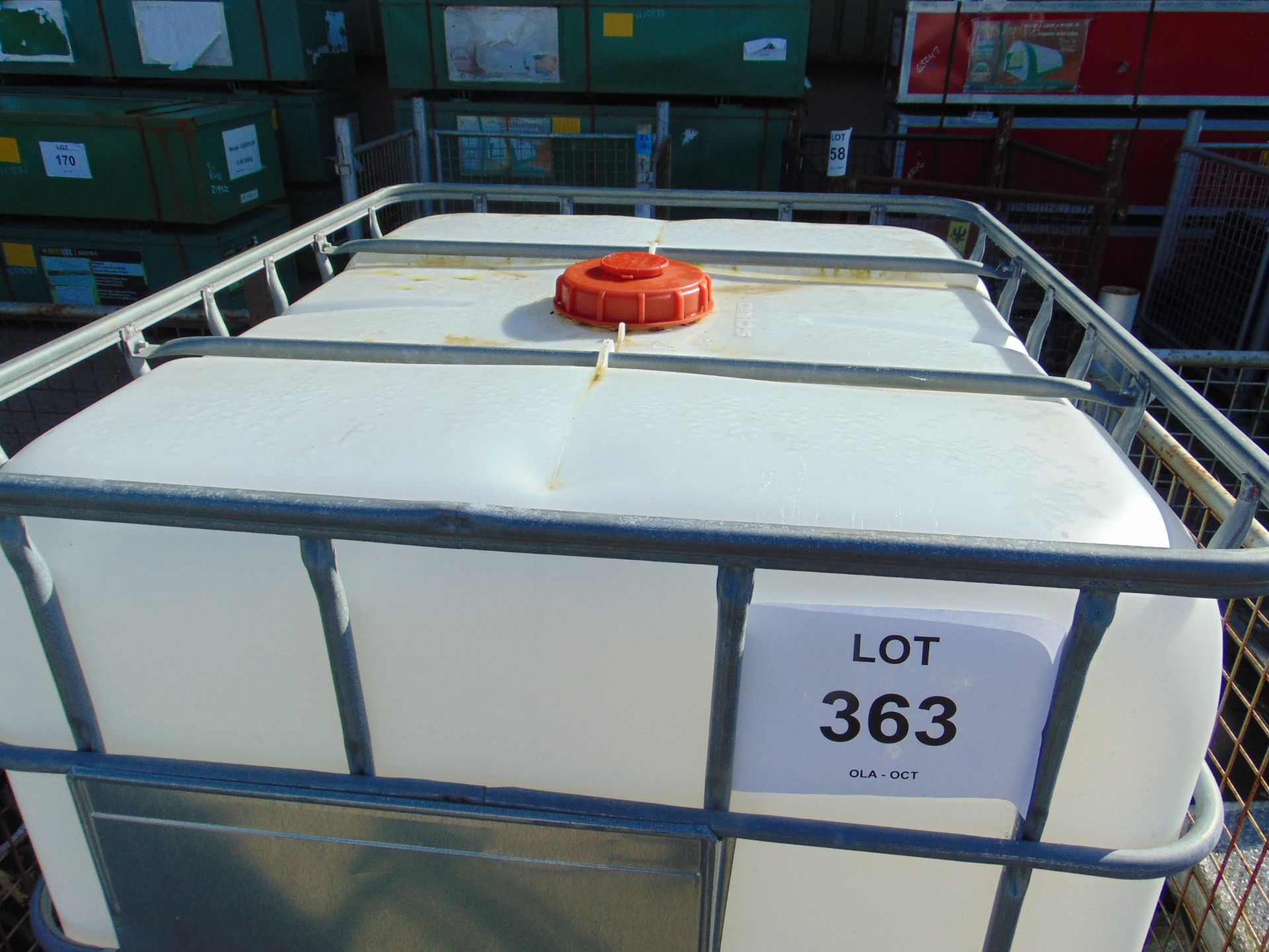 CLEAN UNUSED IBC CONTAINER - Image 3 of 3