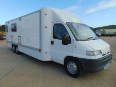 2002 Citroen Relay 2.8HDi Box Van Special Mobile Unit ONLY 8,823 MILES! IDEAL CAMPER CONVERSION