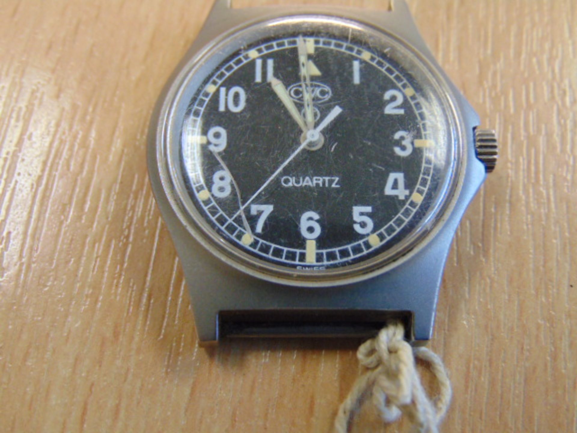 V, RARE CWC 0552 ROYAL MARINES ISSUE FAT BOY CASE SERVICE WATCH DATED 1985 - Image 4 of 4