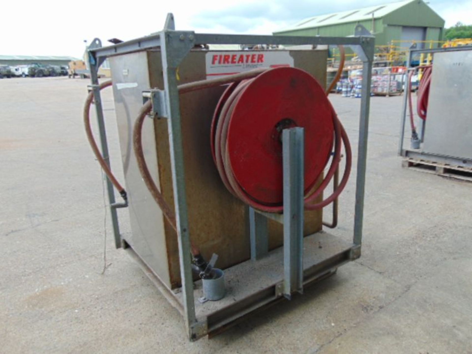 700L Fireater AFFF (Aqueous Film-Forming Foam) Tanks c/w 2 x 10m Fire Hose Reels - Image 5 of 10