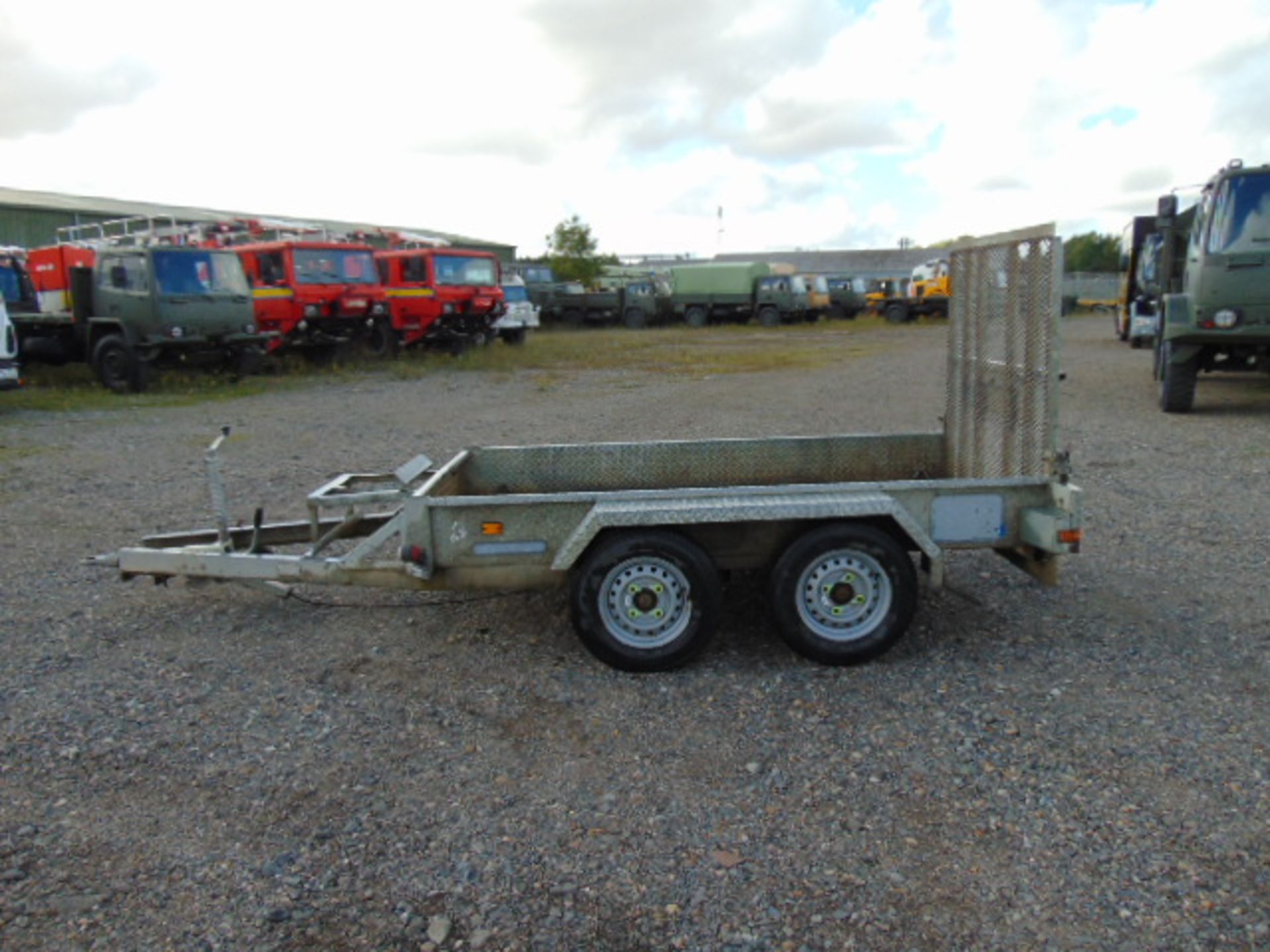 Indespension 2 Tonne Twin Axle Plant Trailer c/w Ramps - Image 5 of 13