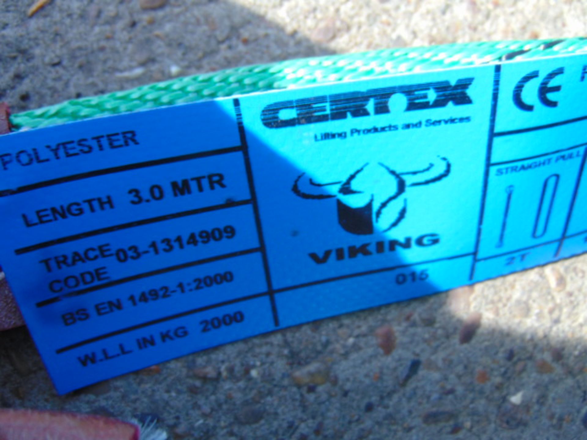 Unissued Certex 3m 2t Flat Sling - Image 4 of 4