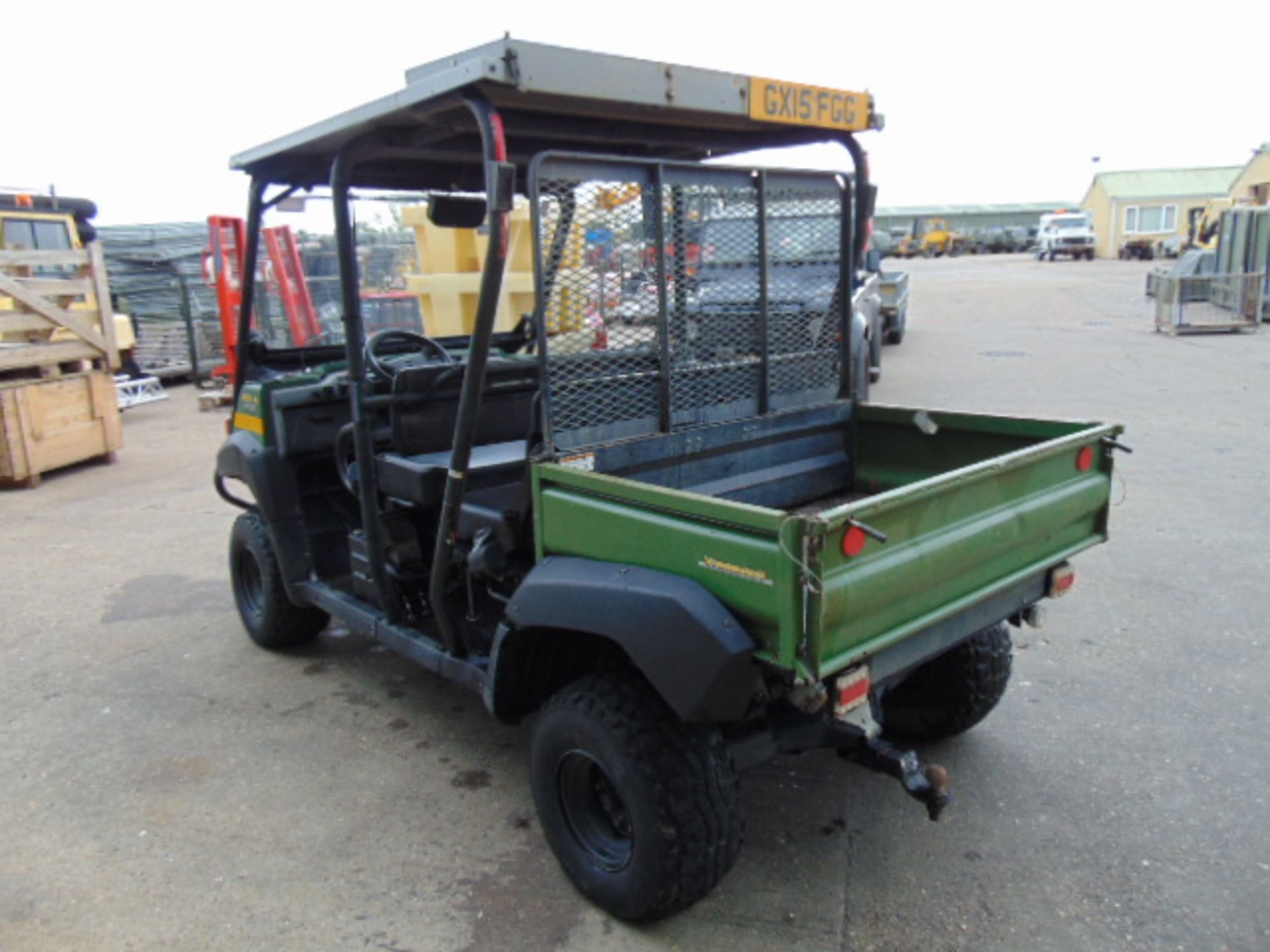 2015 Kawasaki Mule 4010 4x4 Diesel Utility Vehicle ATV ONLY 1,228 HOURS! - Image 5 of 17