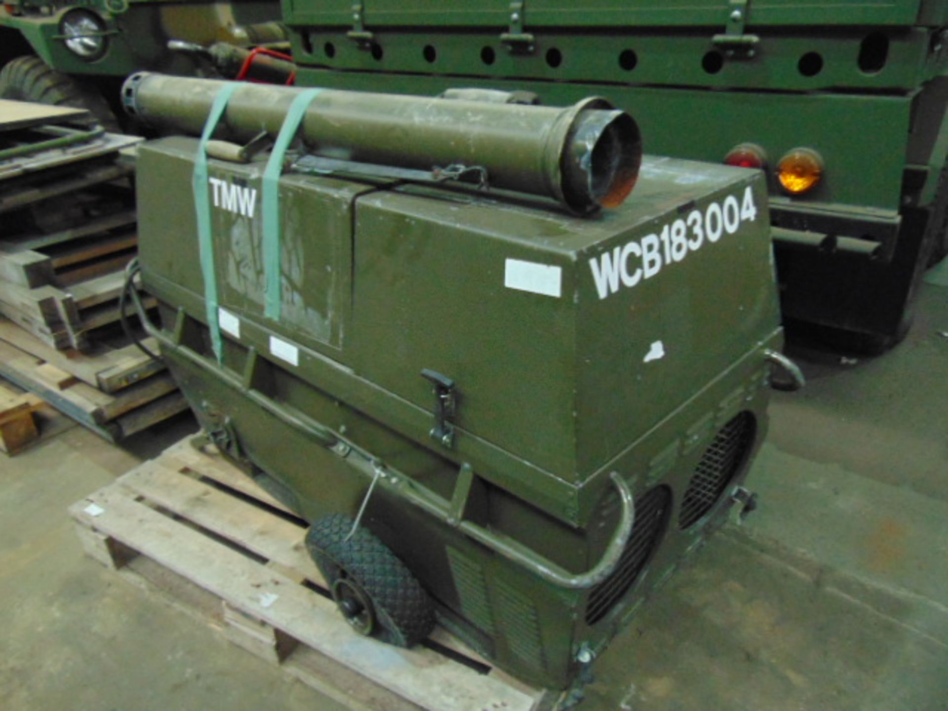 Dantherm VAM-40 Portable Workshop Heater as Shown, c/w Thermostat Etc from UK MoD - Image 2 of 6