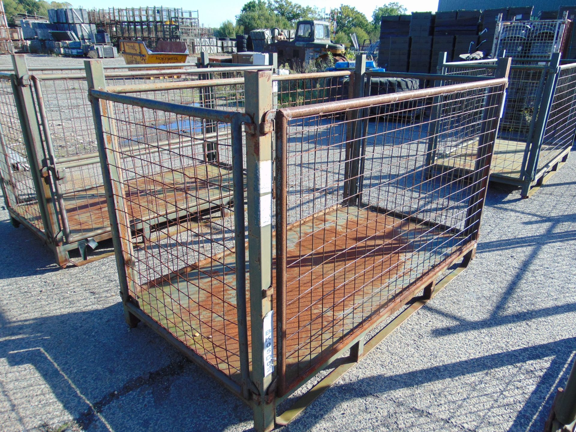 Heavy Duty Metal Stackable Stillage / Post Pallet