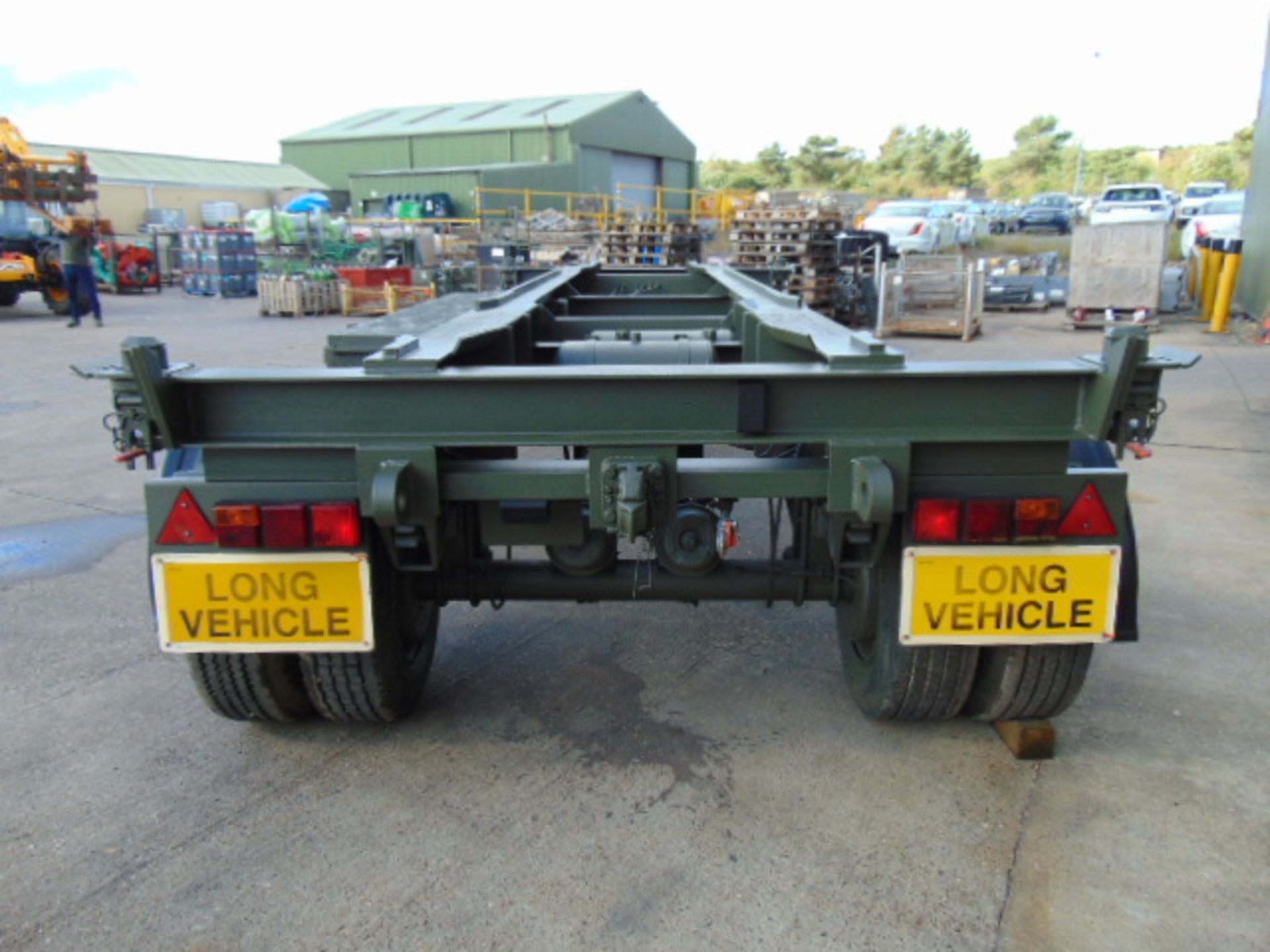 King DB20 2 axle drawbar skeletal trailer - Image 5 of 31