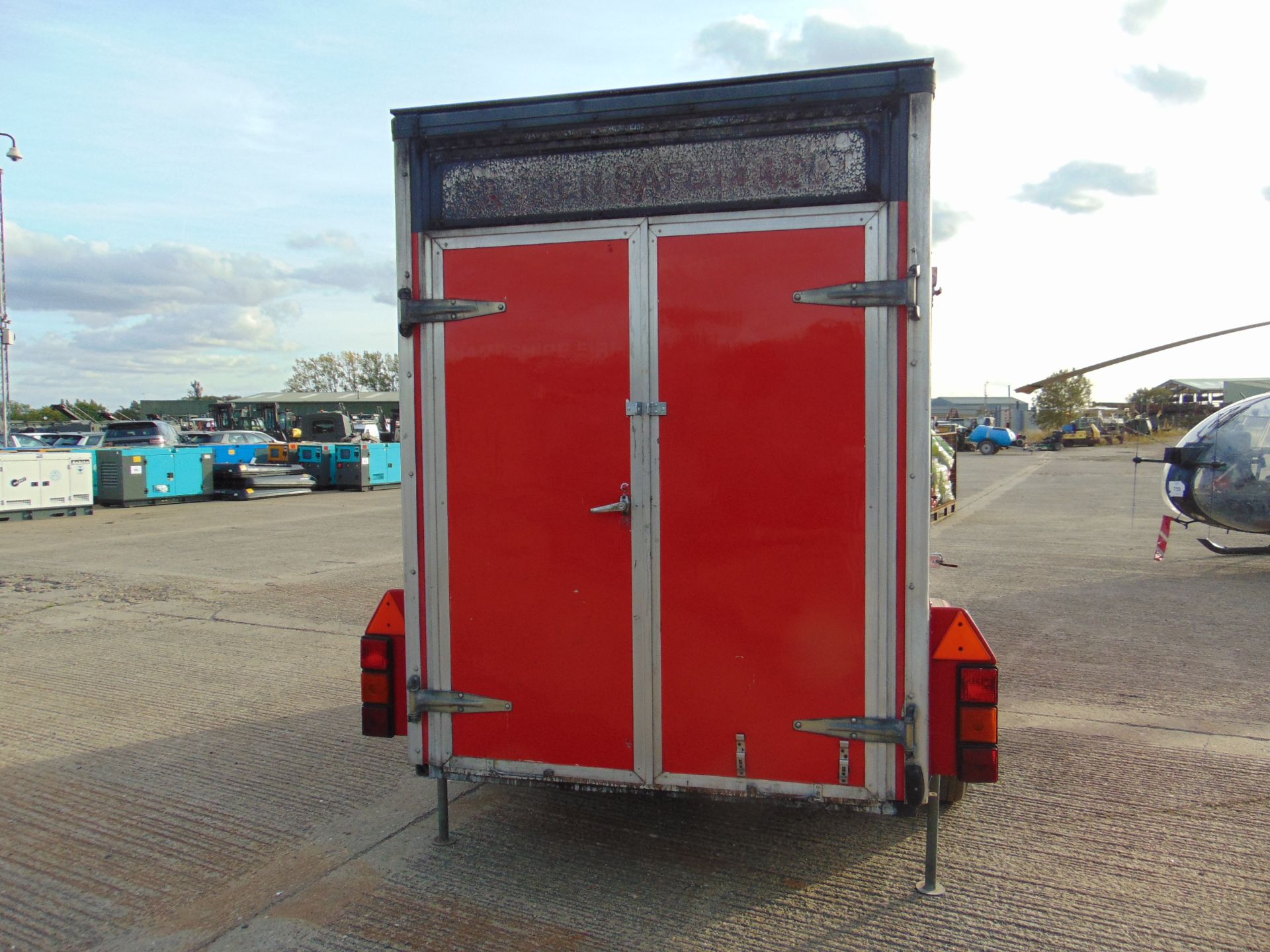 From UK Fire & Rescue Bingham 2 axle Show Trailer c/w spare wheel etc - Image 2 of 13