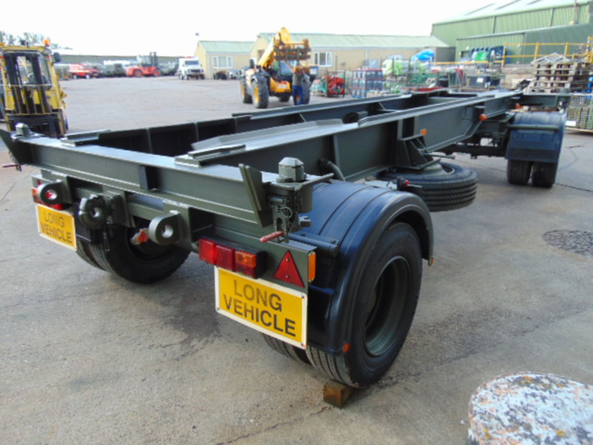 King DB20 2 axle drawbar skeletal trailer - Image 6 of 31