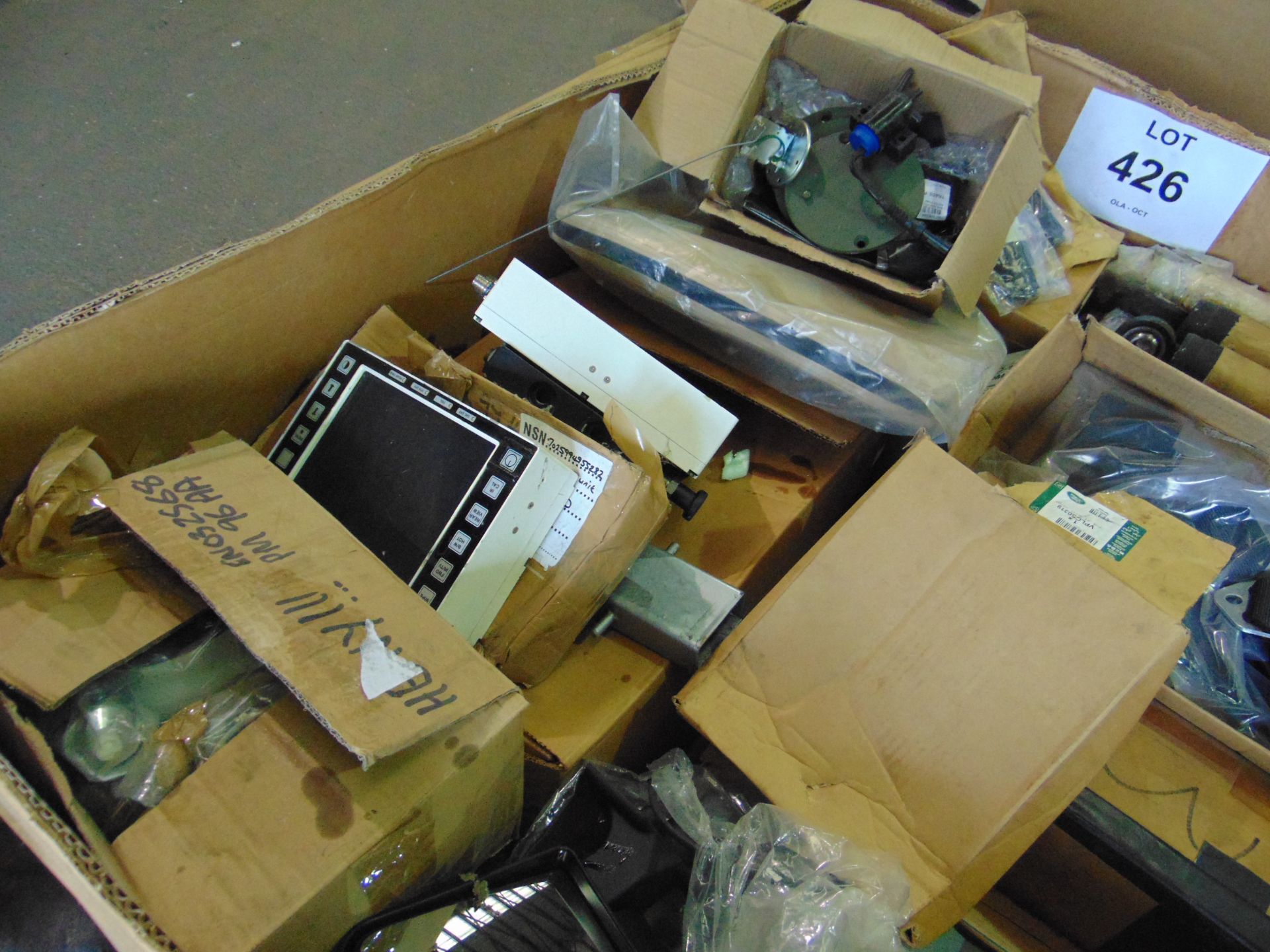 1 x Triwall box of Unsorted Vehicle FV spares as shown