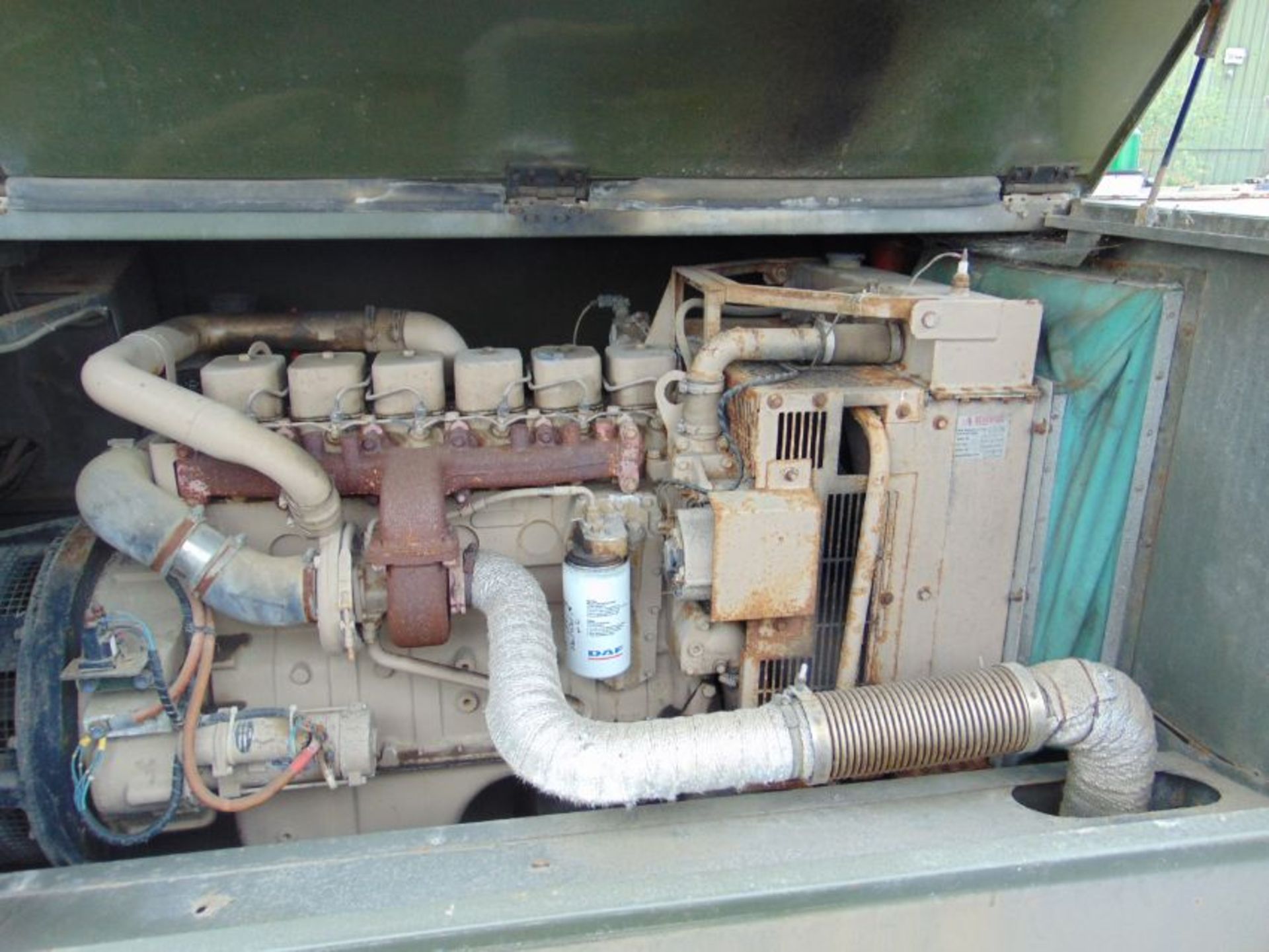 60 KVA +28V DC Auto Diesel GPU Generator ONLY 4,388 HOURS! - Image 3 of 6