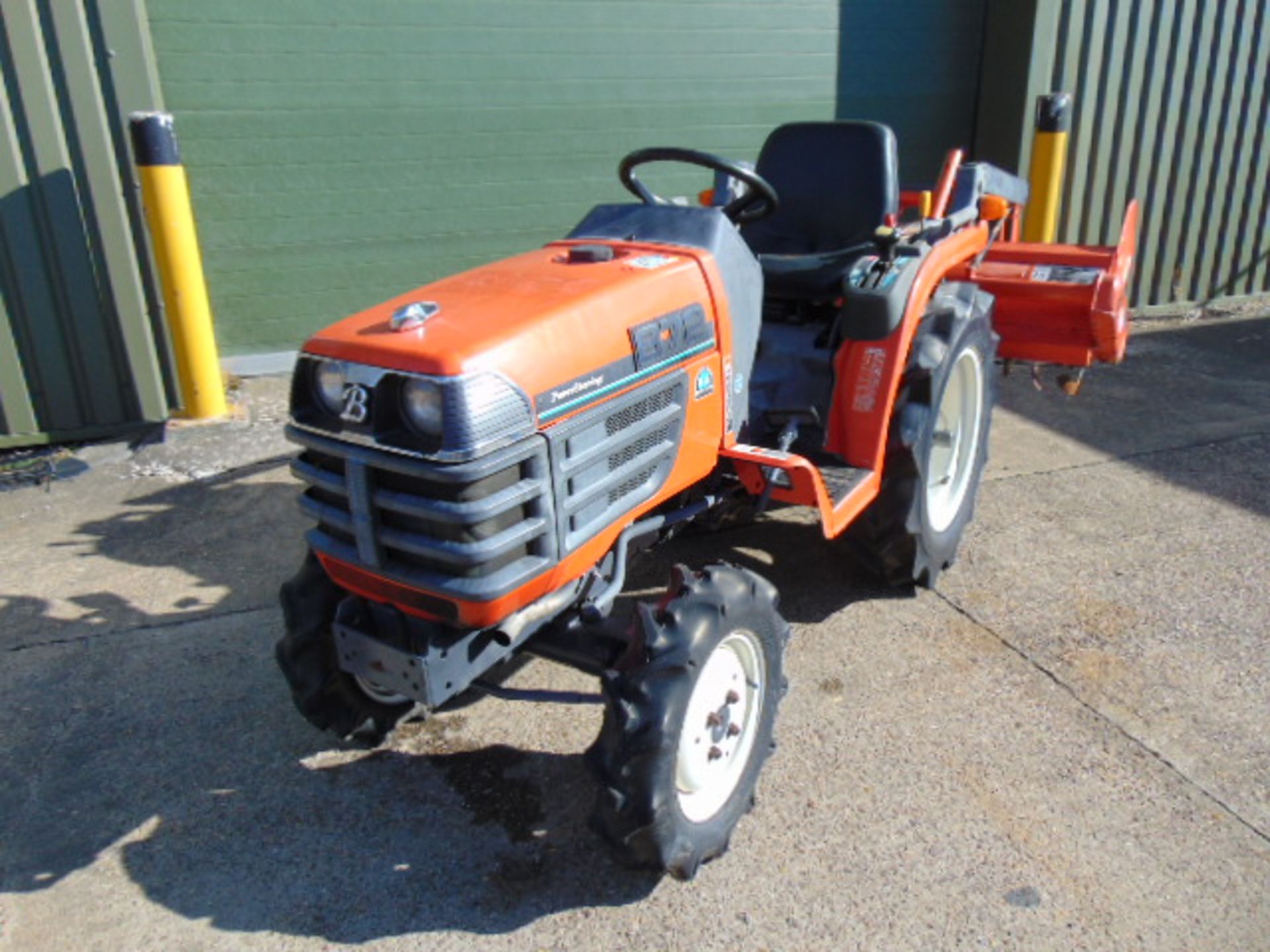 Kubota B72 4WD Compact Tractor c/w Power Steering & Rotavator ONLY 1,116 HOURS! - Image 2 of 19