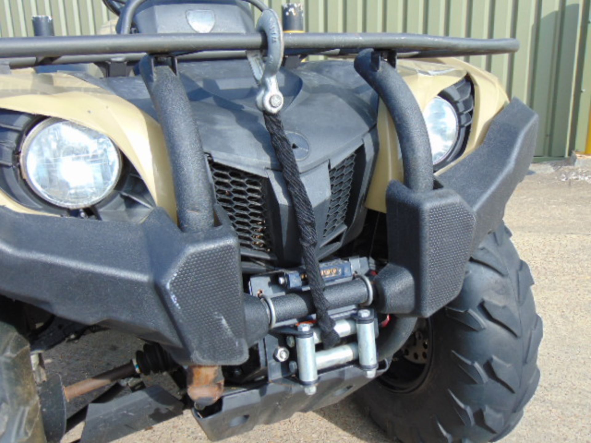 Military Specification Yamaha Grizzly 450 4 x 4 ATV Quad Bike Complete with Winch ONLY 130 HOURS! - Image 11 of 20