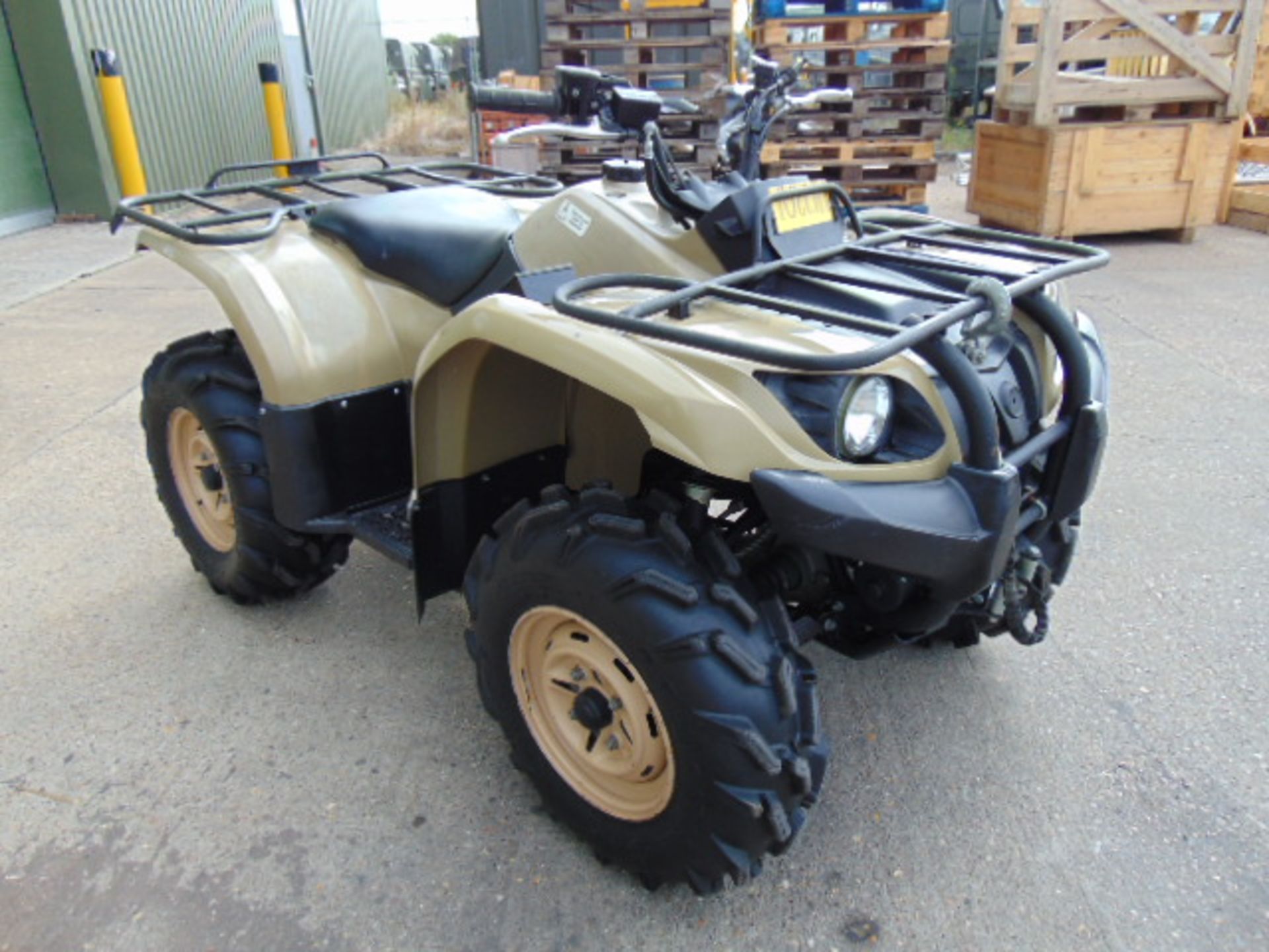 Yamaha Grizzly 450 4 x 4 ATV Quad Bike Complete with Winch - Image 3 of 23