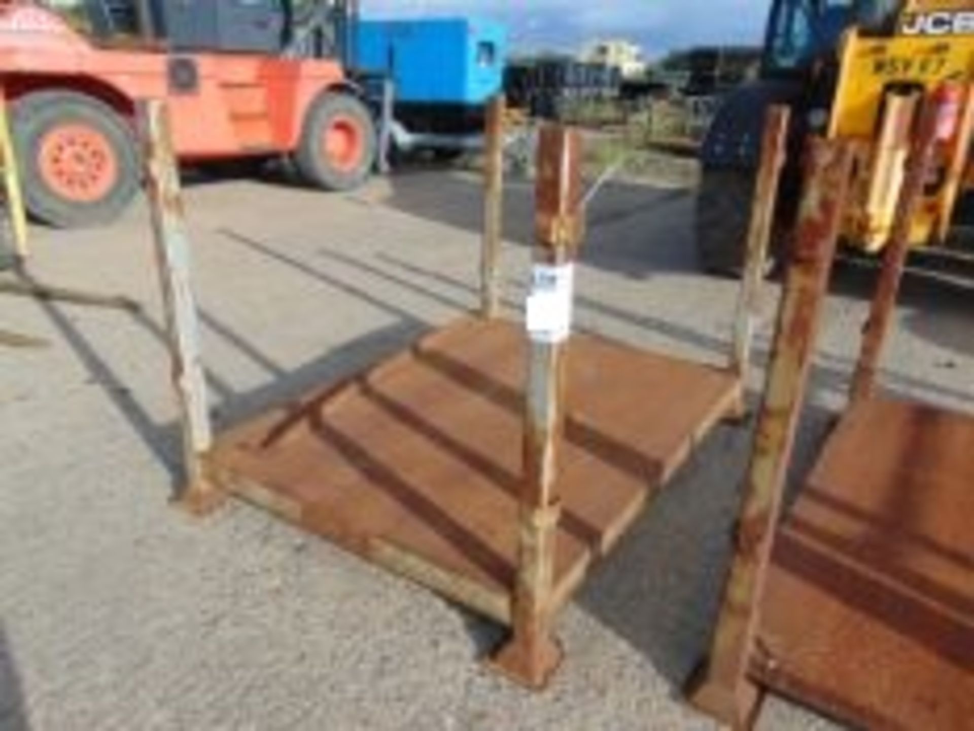 Heavy Duty Steel MoD Stacking Post Stillage as Shown