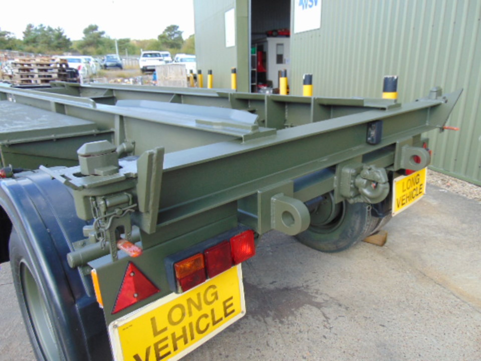 King DB20 2 axle drawbar skeletal trailer - Image 16 of 31