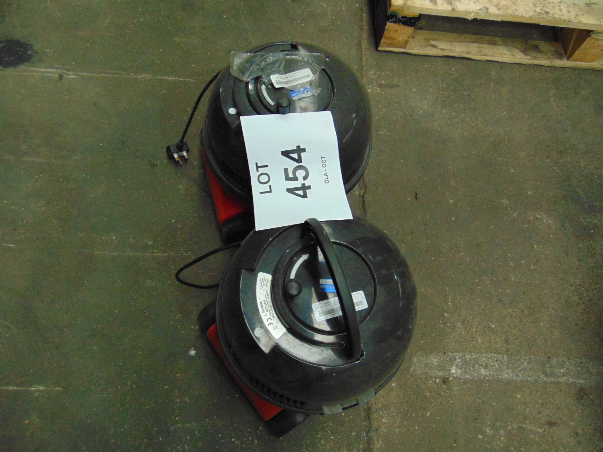 2 x Henry Vacuum Cleaners as Shown
