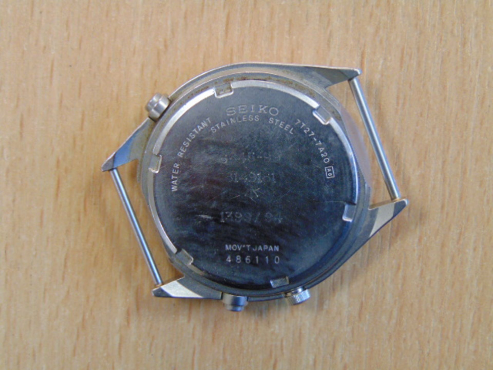 SEIKO GEN 2 PILOTS CHRONO RAF ISSUE NATO MARKED DATED 1994 - Image 4 of 6