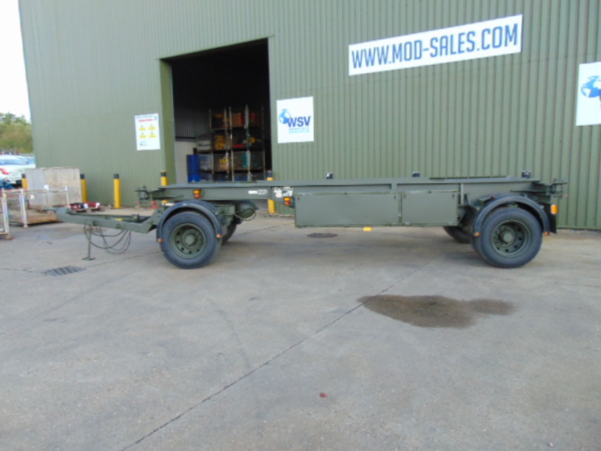 King DB20 2 axle drawbar skeletal trailer - Image 3 of 31