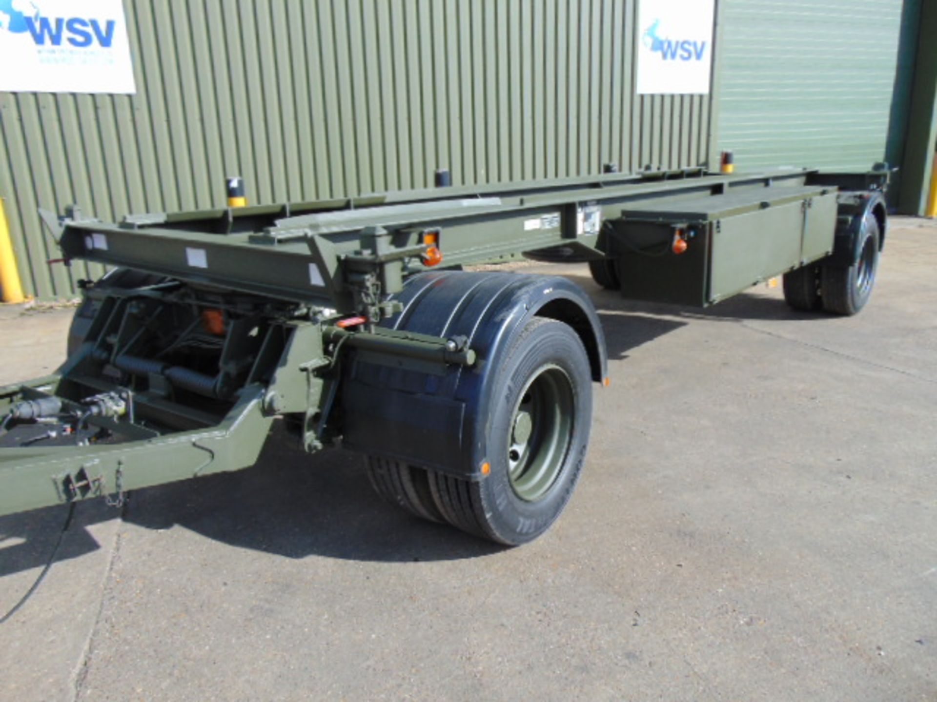 King DB20 2 axle drawbar skeletal trailer - Image 12 of 31