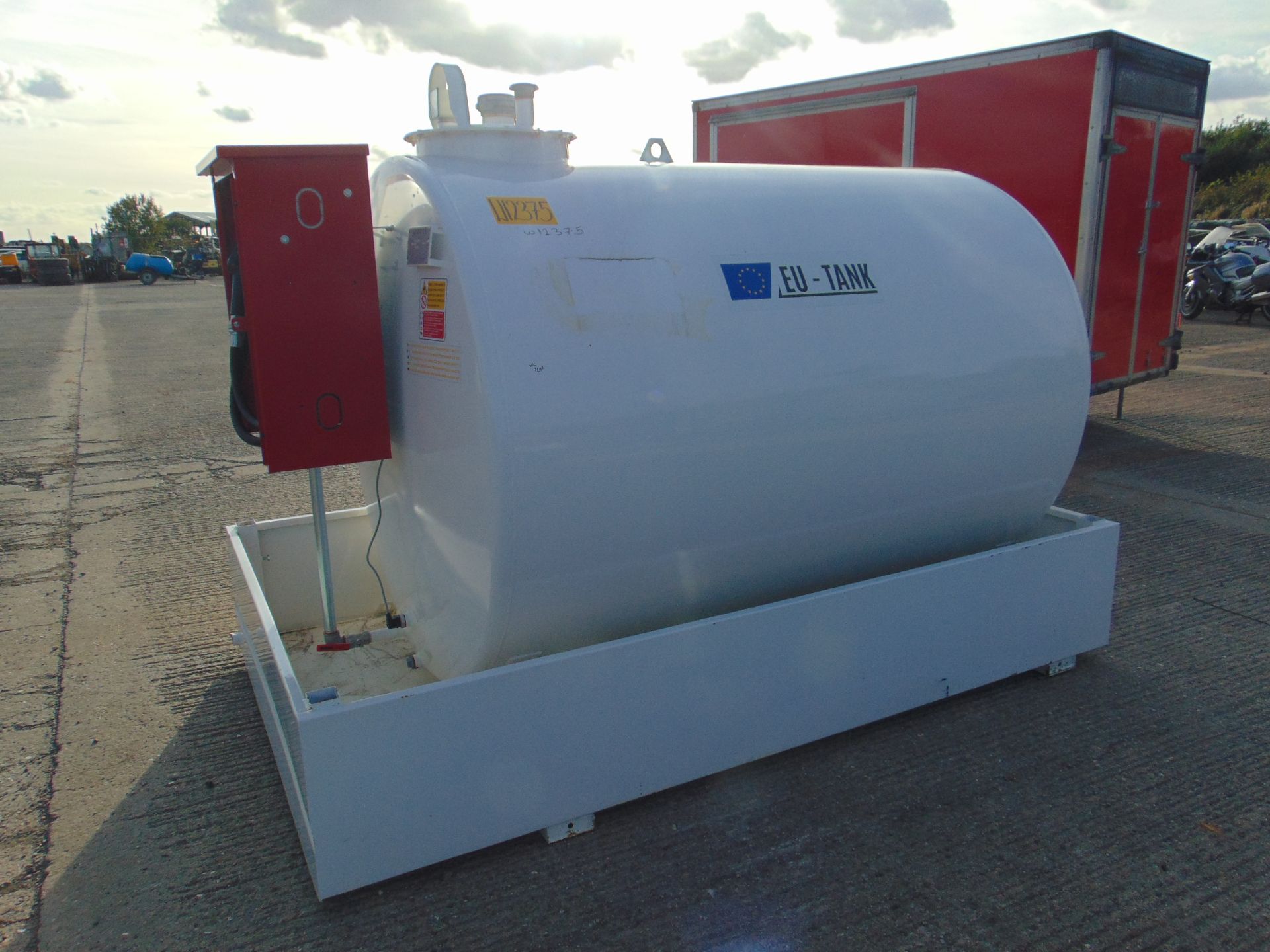 2020 Unused Emiliani Serbatoi 3172 litre bunded Static Fuel installation c/w 230 Volt Pump meter Etc - Image 5 of 9