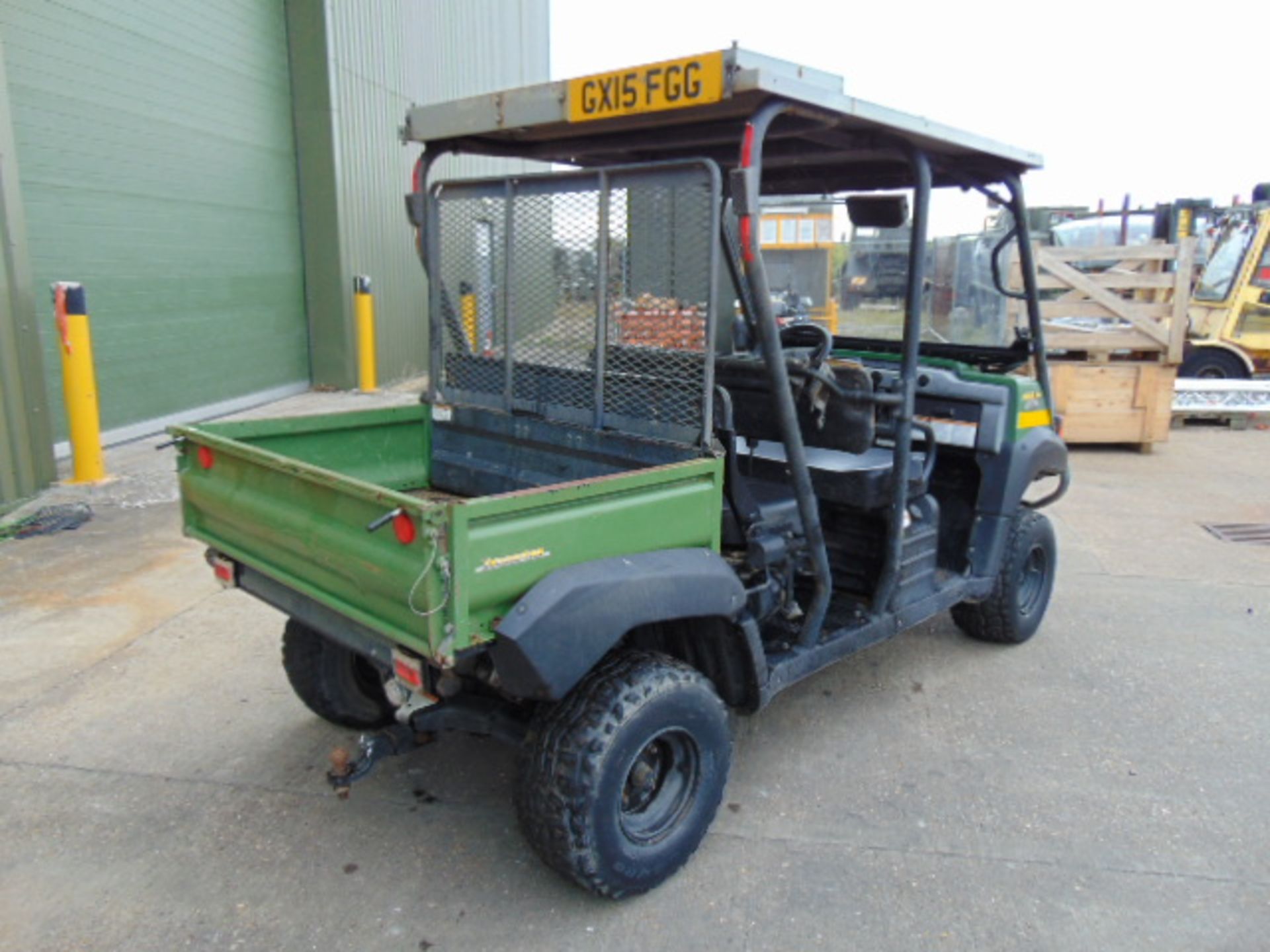 2015 Kawasaki Mule 4010 4x4 Diesel Utility Vehicle ATV ONLY 1,228 HOURS! - Image 7 of 17