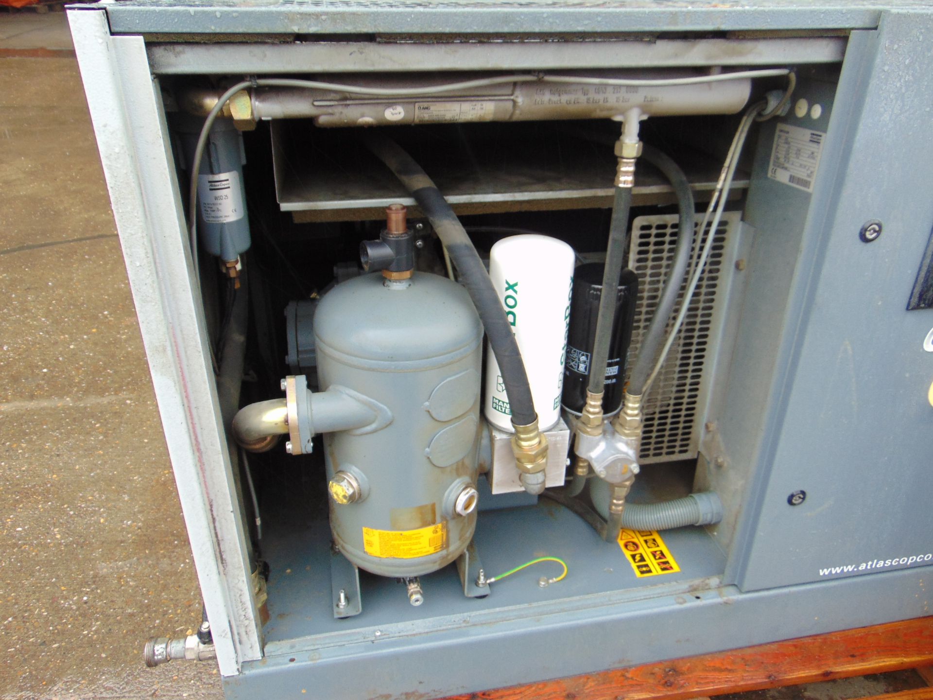 2007 ATLAS COPCO GA Workshop COMPRESSOR 145 Psi 3 Phase - Image 2 of 9