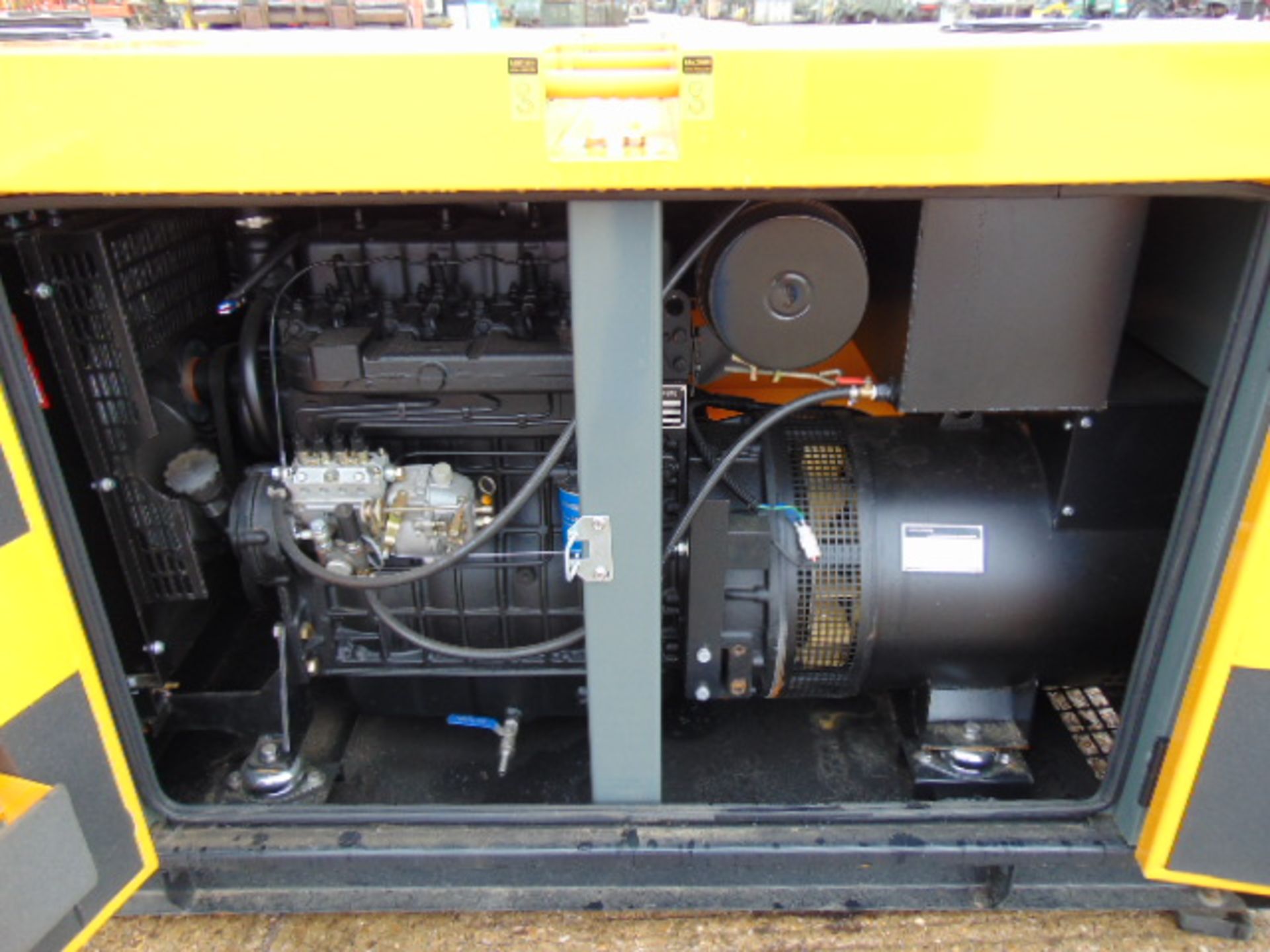 2020 UNISSUED 70 KVA 3 Phase Silent Diesel Generator Set - Image 13 of 19