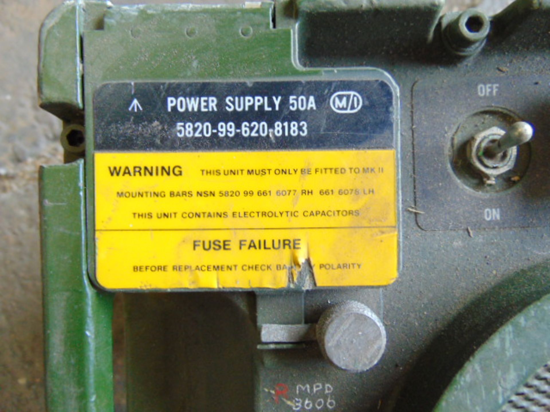 Clansman High Power 50 AMP Power Supply Unit - Image 4 of 4