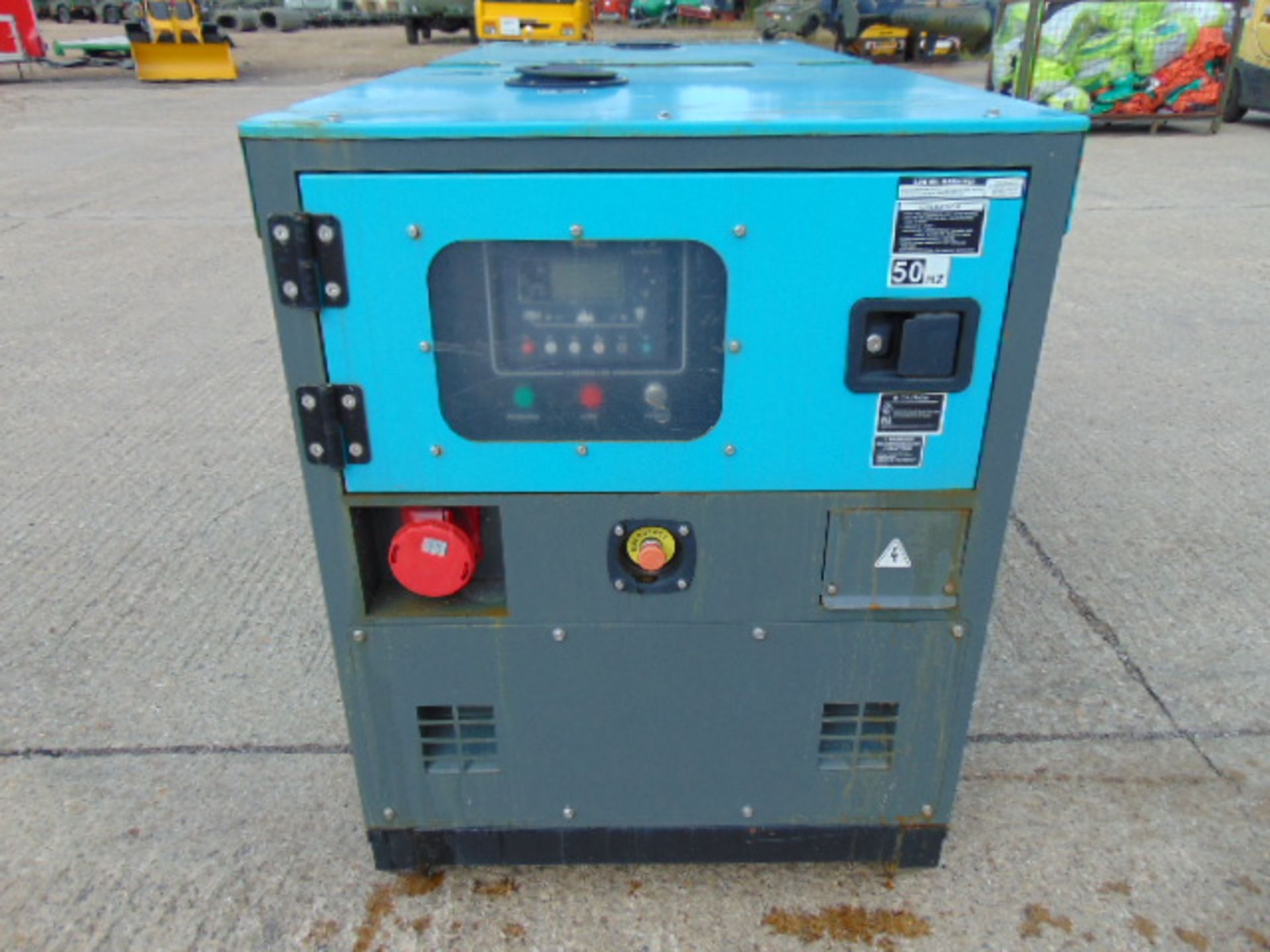 2020 UNISSUED 40 KVA 3 Phase Silent Diesel Generator Set - Image 7 of 17