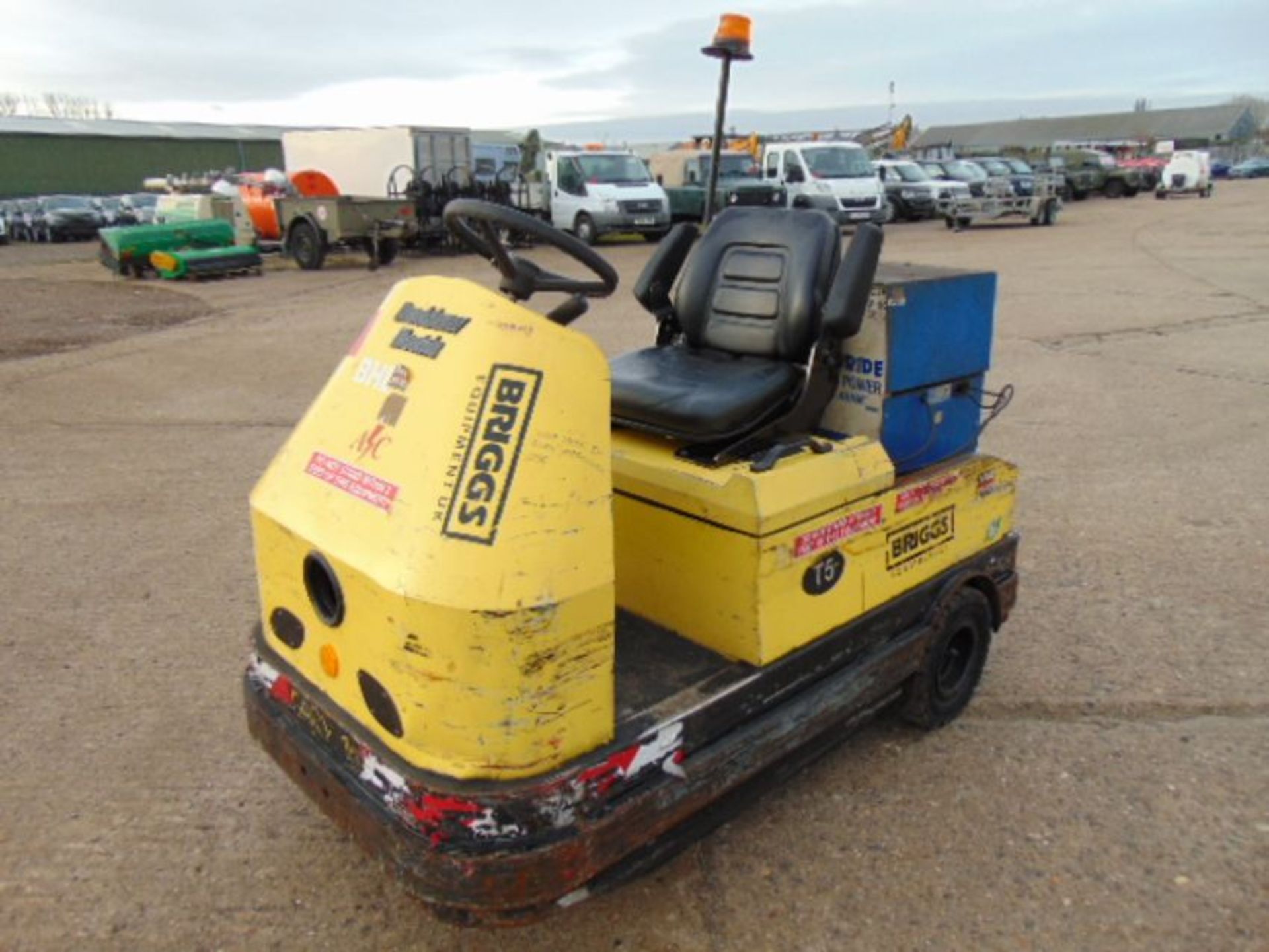 2010 Bradshaw T5 5000Kg Electric Tow Tractor c/w Battery Charger. - Image 3 of 13