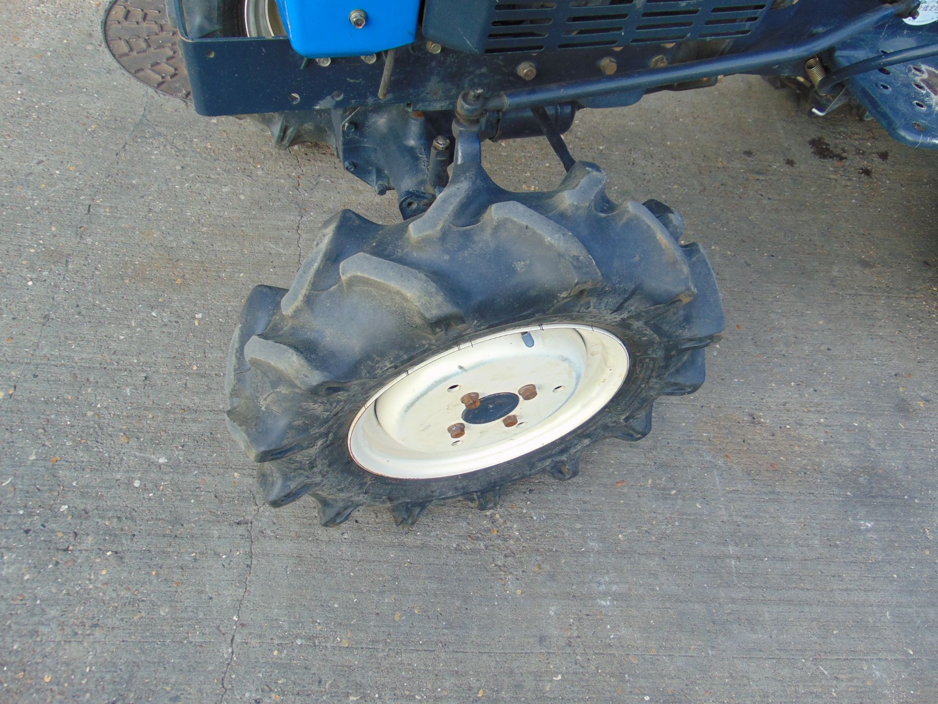 Iseki Model 145 Compact Tractor 4 x 4 c/w Iseki RA 1200 Rotavator 606 hours only - Image 17 of 17