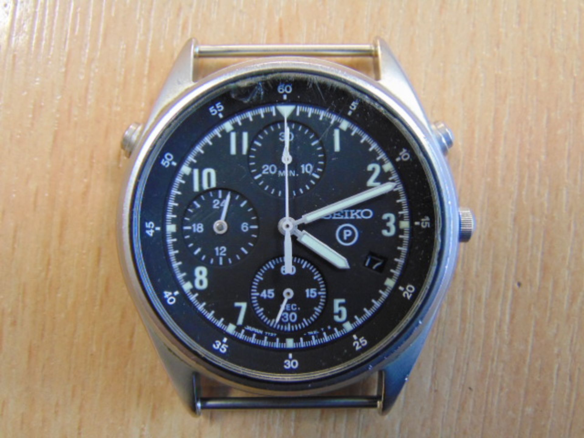 SEIKO GEN 2 PILOTS CHRONO RAF ISSUE NATO MARKED DATED 1994 - Image 3 of 6