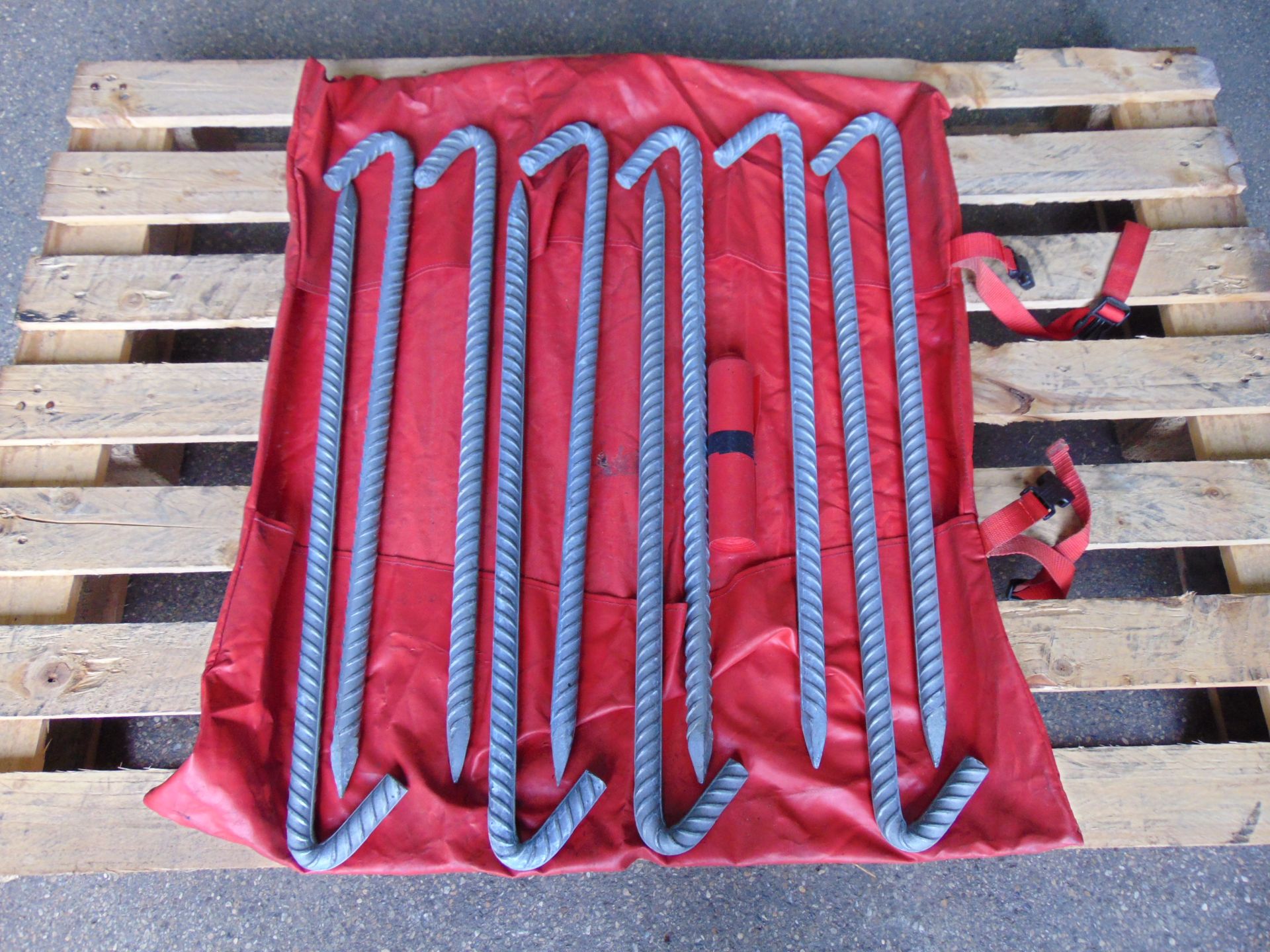 10 x Heavy Duty Ground Anchor Pins