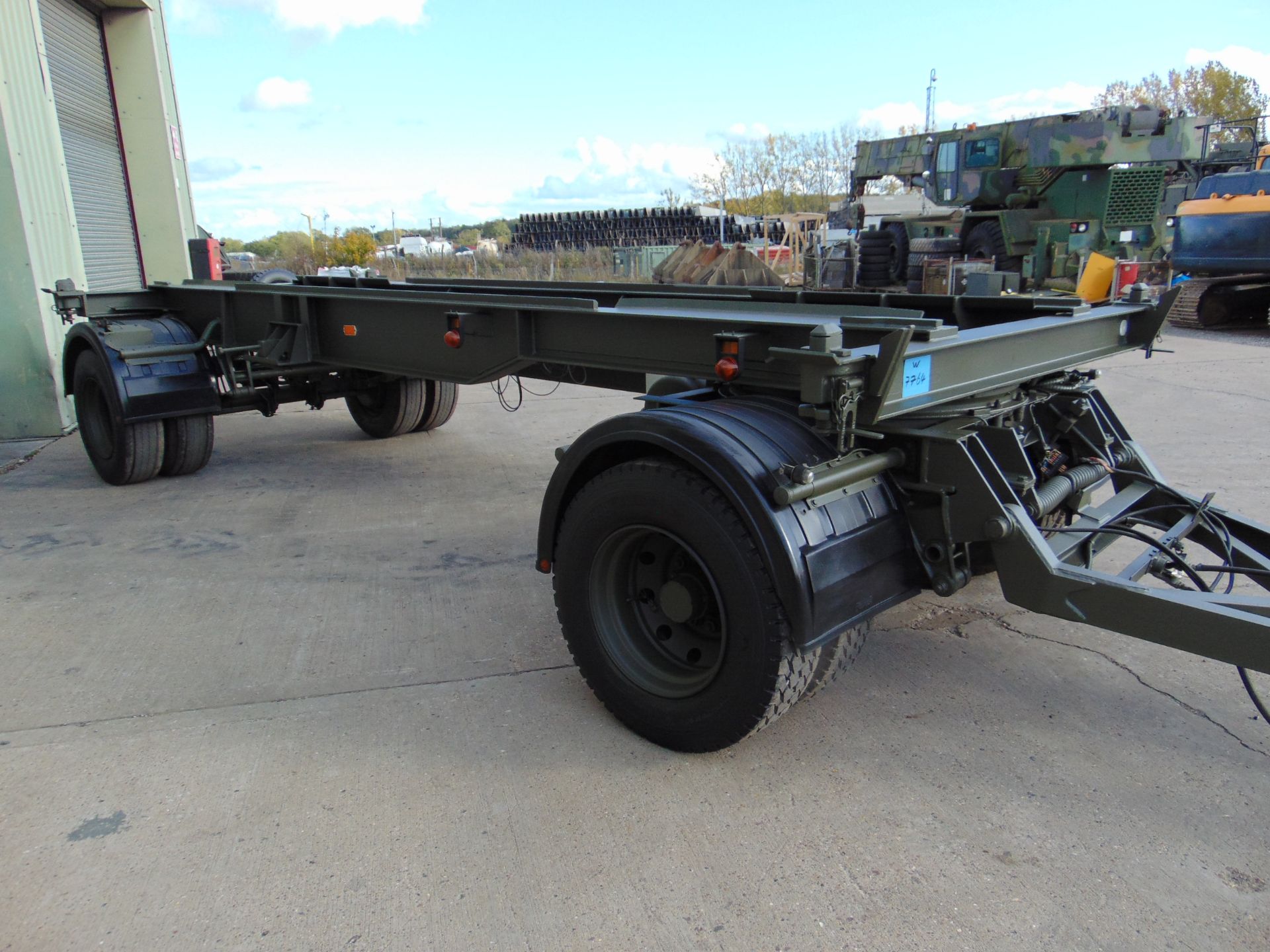 King DB20 2 axle drawbar skeletal trailer - Image 5 of 25